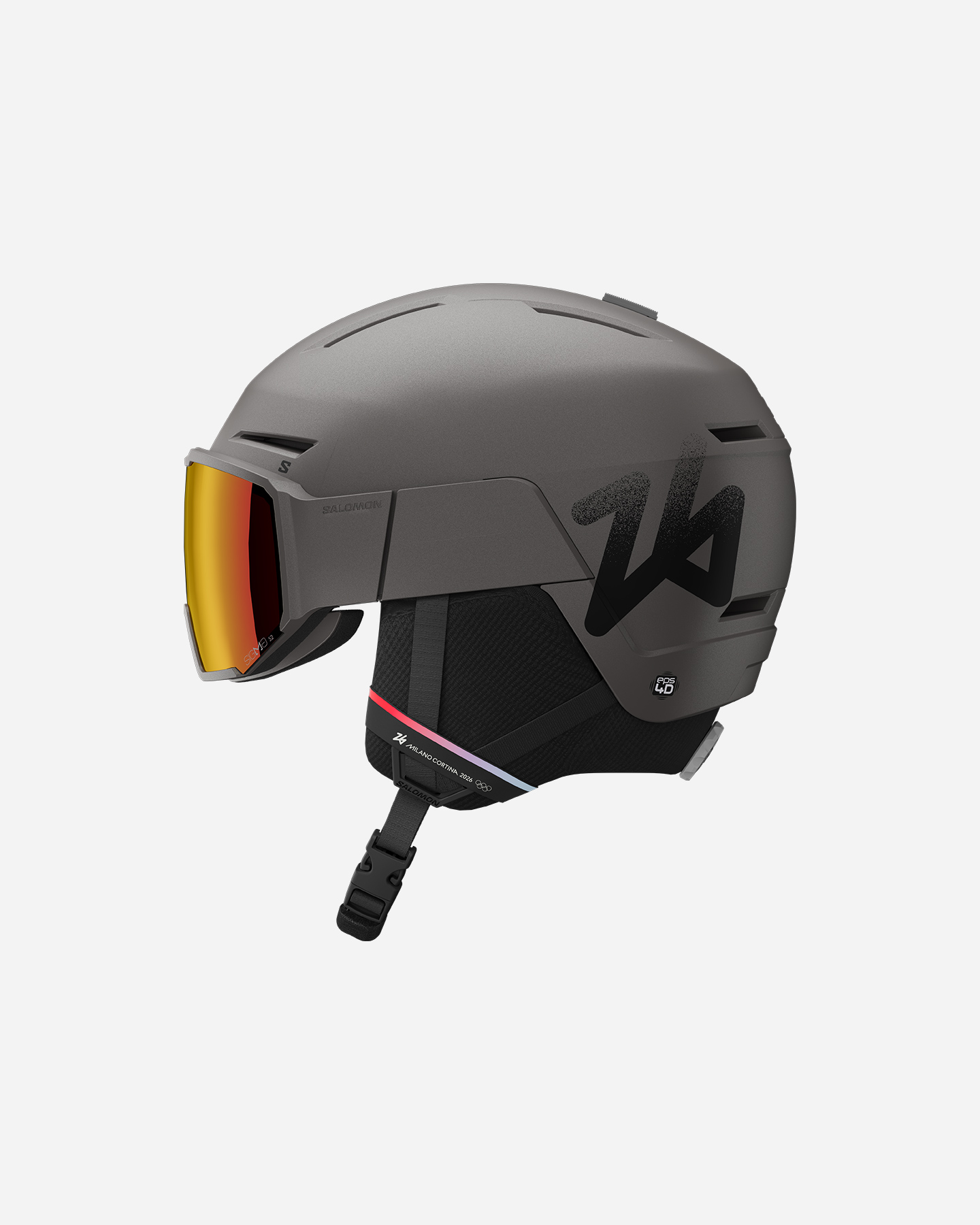 Casco sci SALOMON GOLD OSMO SIGMA M - Nero - 4 | Cisalfa Sport