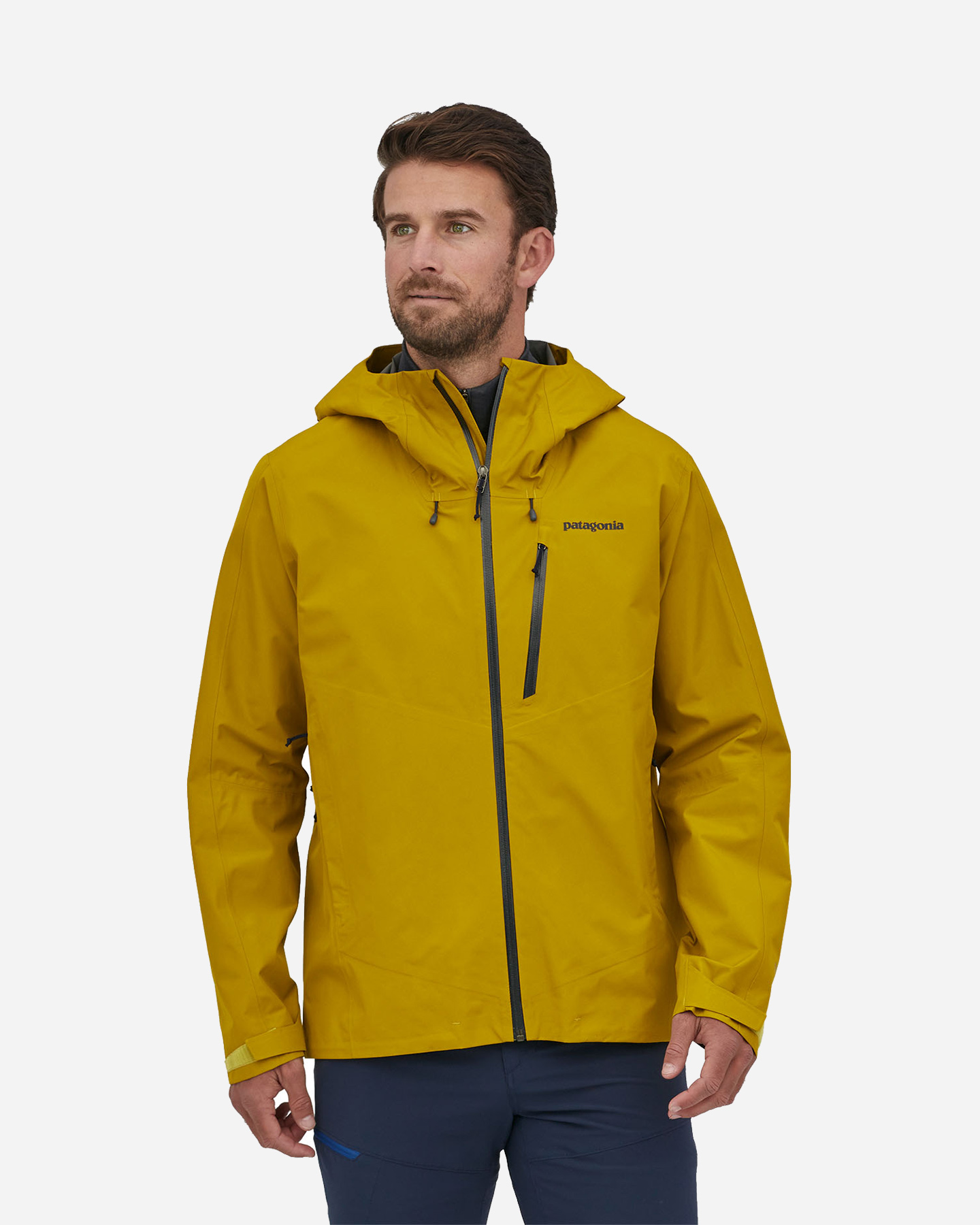 Giacca outdoor PATAGONIA CALCITE M TEX 2.5L GTX M - Verde - 1 | Cisalfa Sport