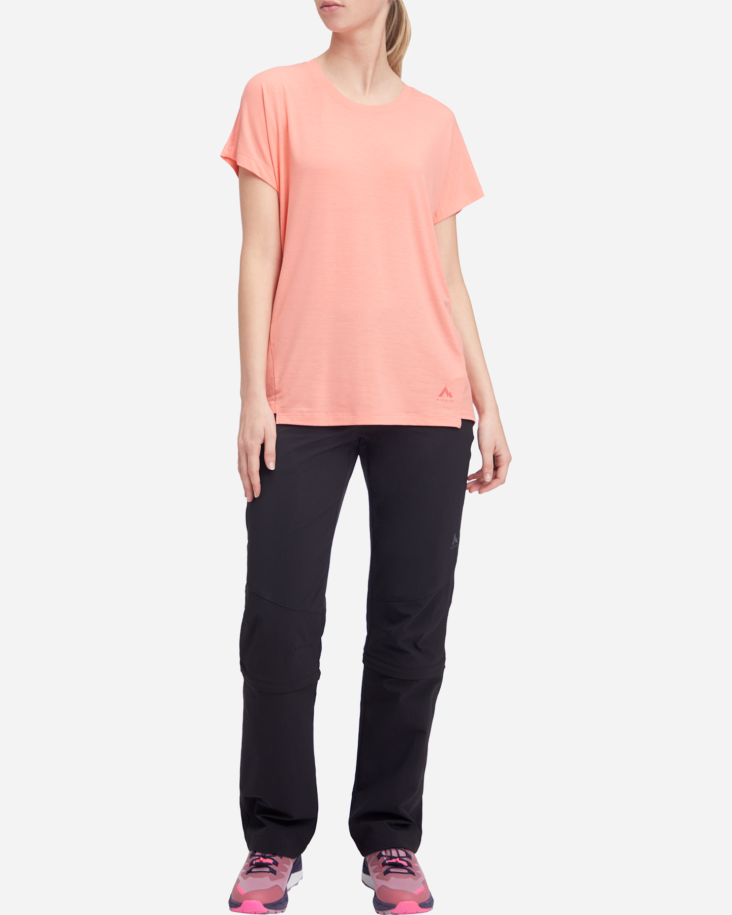 T-shirt MCKINLEY ROGGA W - Rosso - 4 | Cisalfa Sport