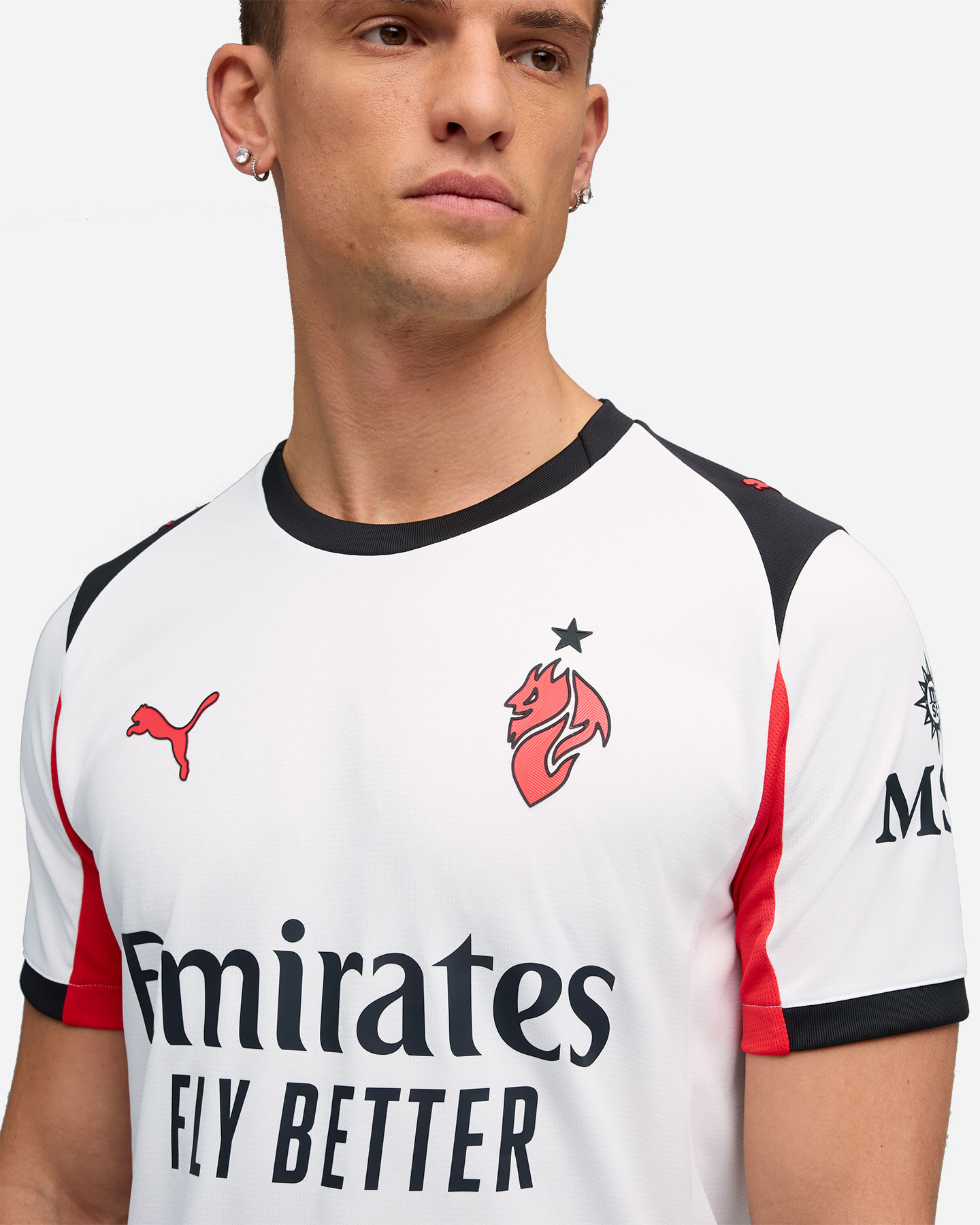 Maglia calcio ufficiale PUMA MILAN AWAY 25-26 M - Color mix - 5 | Cisalfa Sport