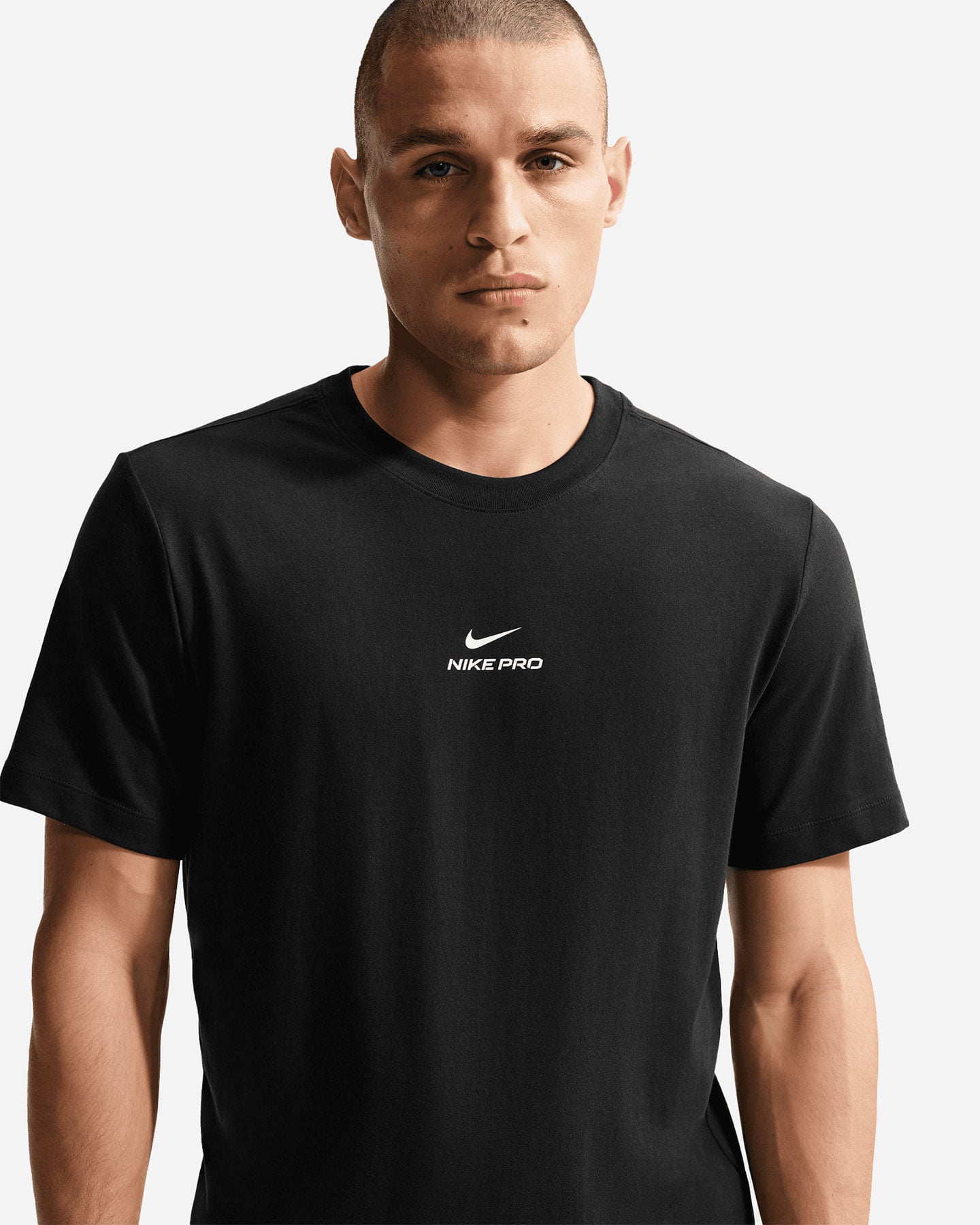 T-shirt training NIKE DRI FIT PRO M - Nero - 3 | Cisalfa Sport