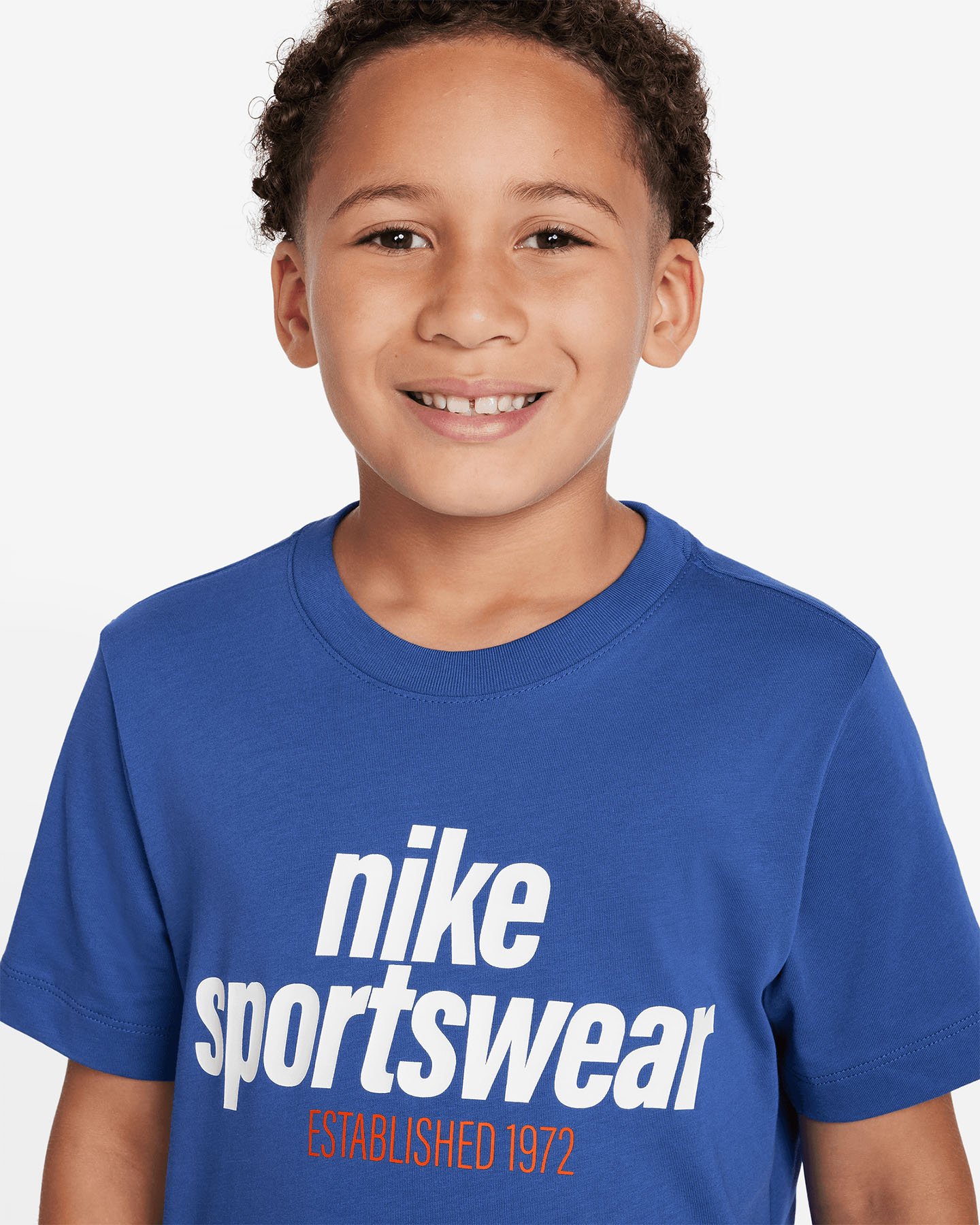 T-shirt NIKE EIGHTIES JR - Blu royal - 2 | Cisalfa Sport