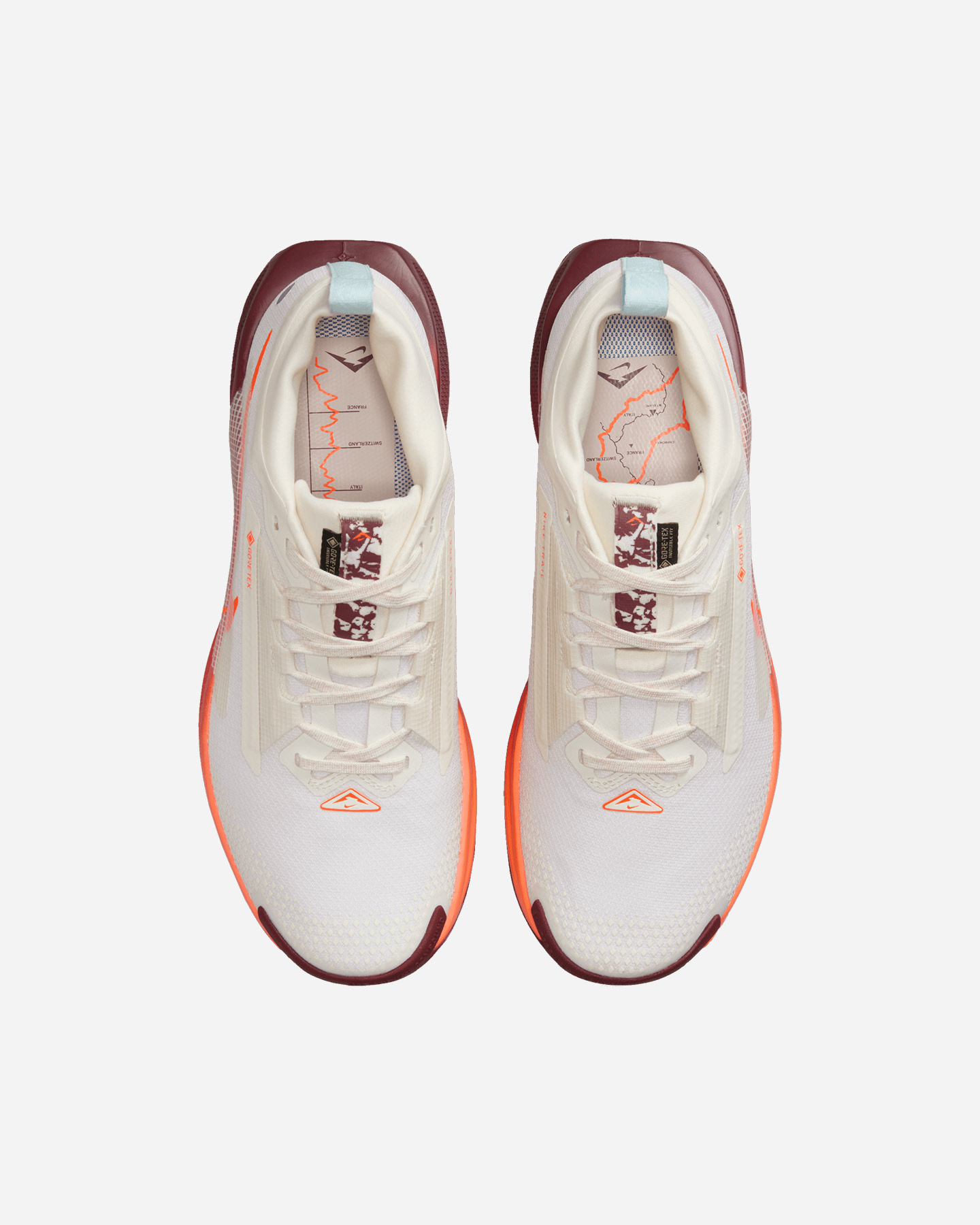 Scarpe trail NIKE PEGASUS TRAIL 5 GORE-TEX W - Bianco - 3 | Cisalfa Sport