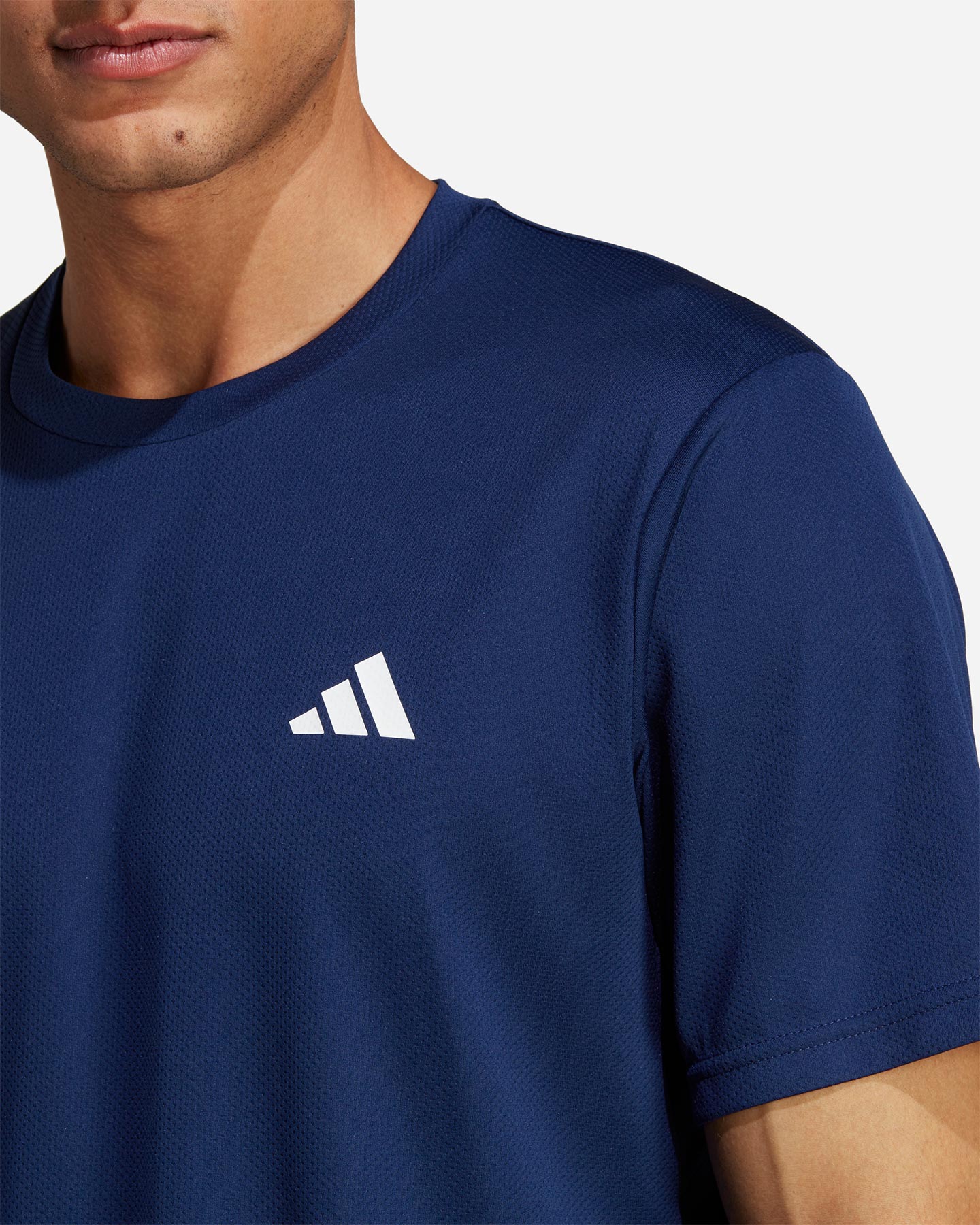 T-shirt training ADIDAS TR-ES SMALL LOGO M - Rosa - 4 | Cisalfa Sport