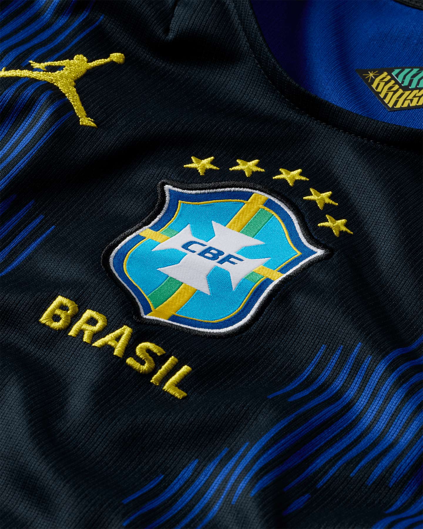 Maglia calcio ufficiale NIKE BRASILE AWAY 26 JR - Blu - 5 | Cisalfa Sport