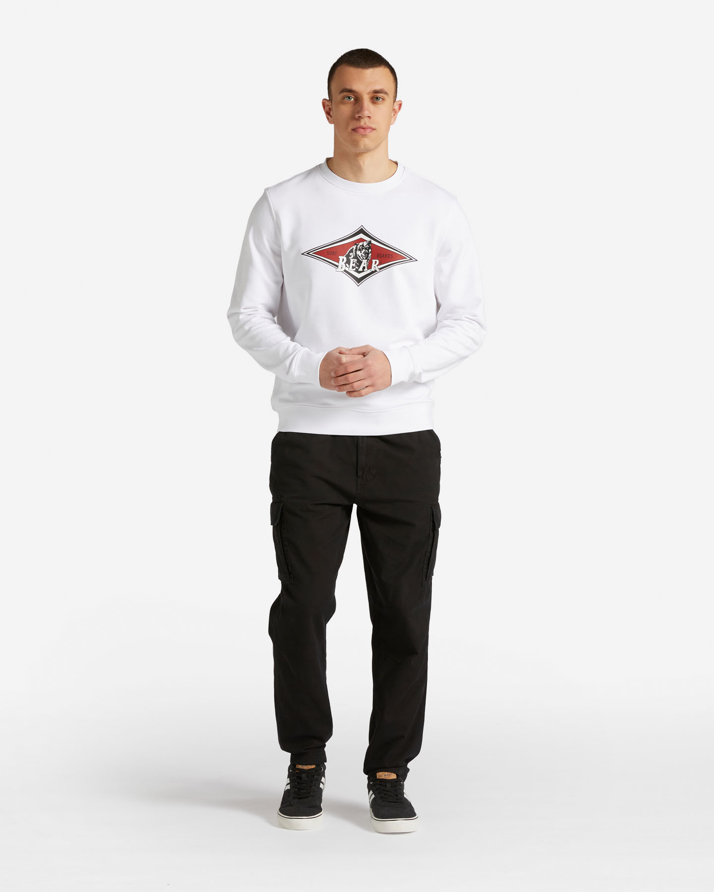 Felpa BEAR HERITAGE M - Bianco - 1 | Cisalfa Sport