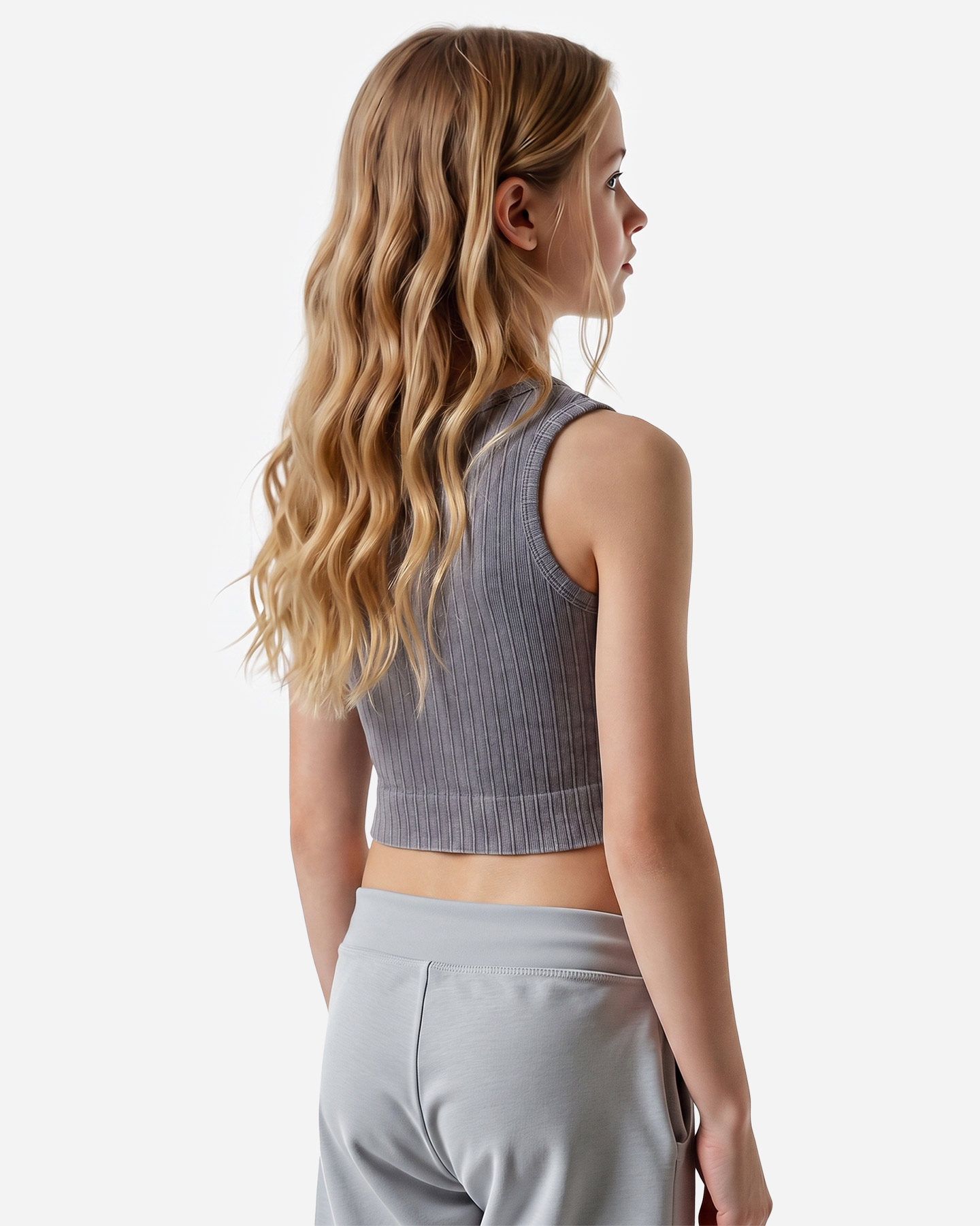 Top ARENA ATHLETIC ESSENTIAL JR - Grigio - 3 | Cisalfa Sport