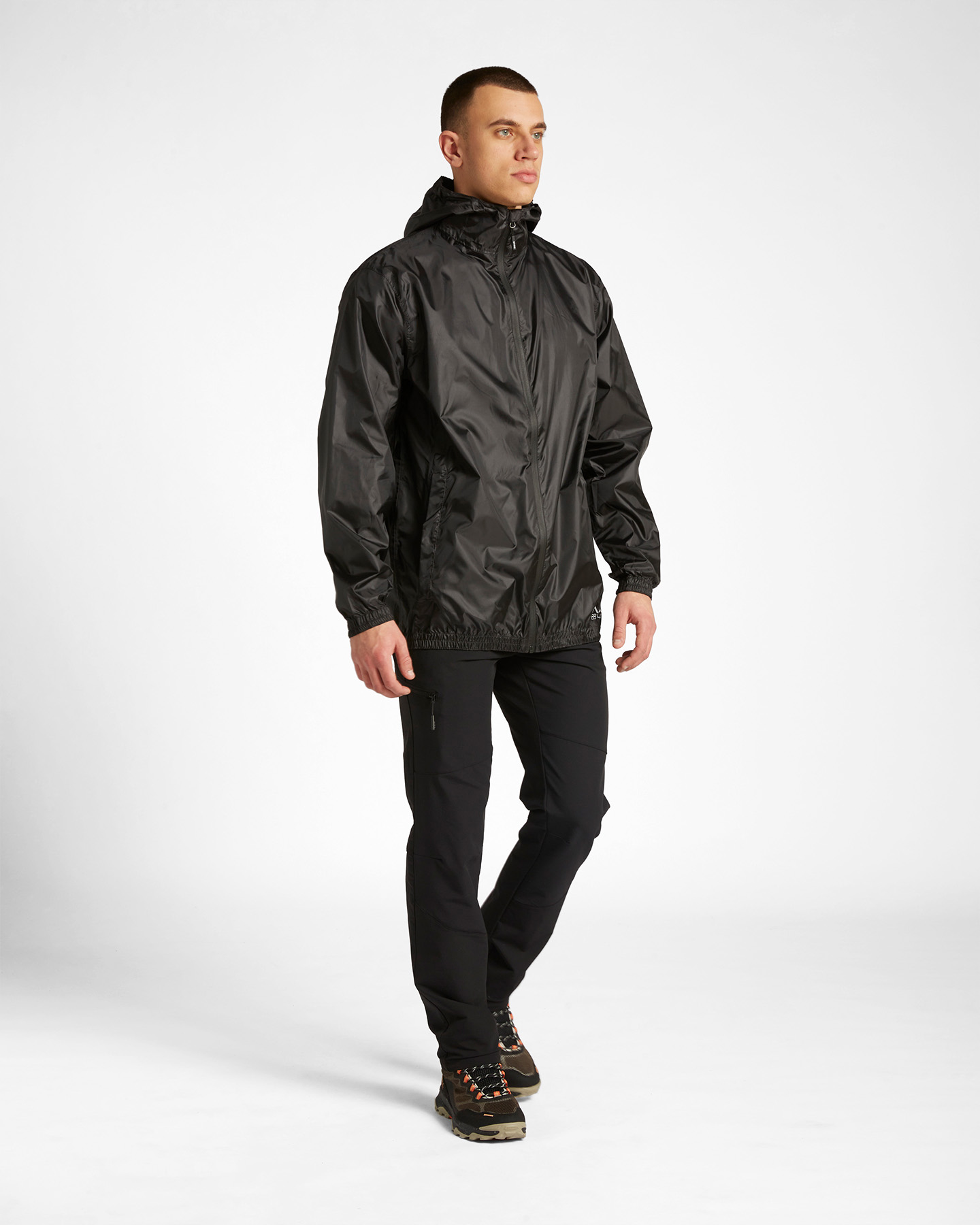 Giacca antipioggia 8848 RAIN PACKABLE M - Nero - 3 | Cisalfa Sport