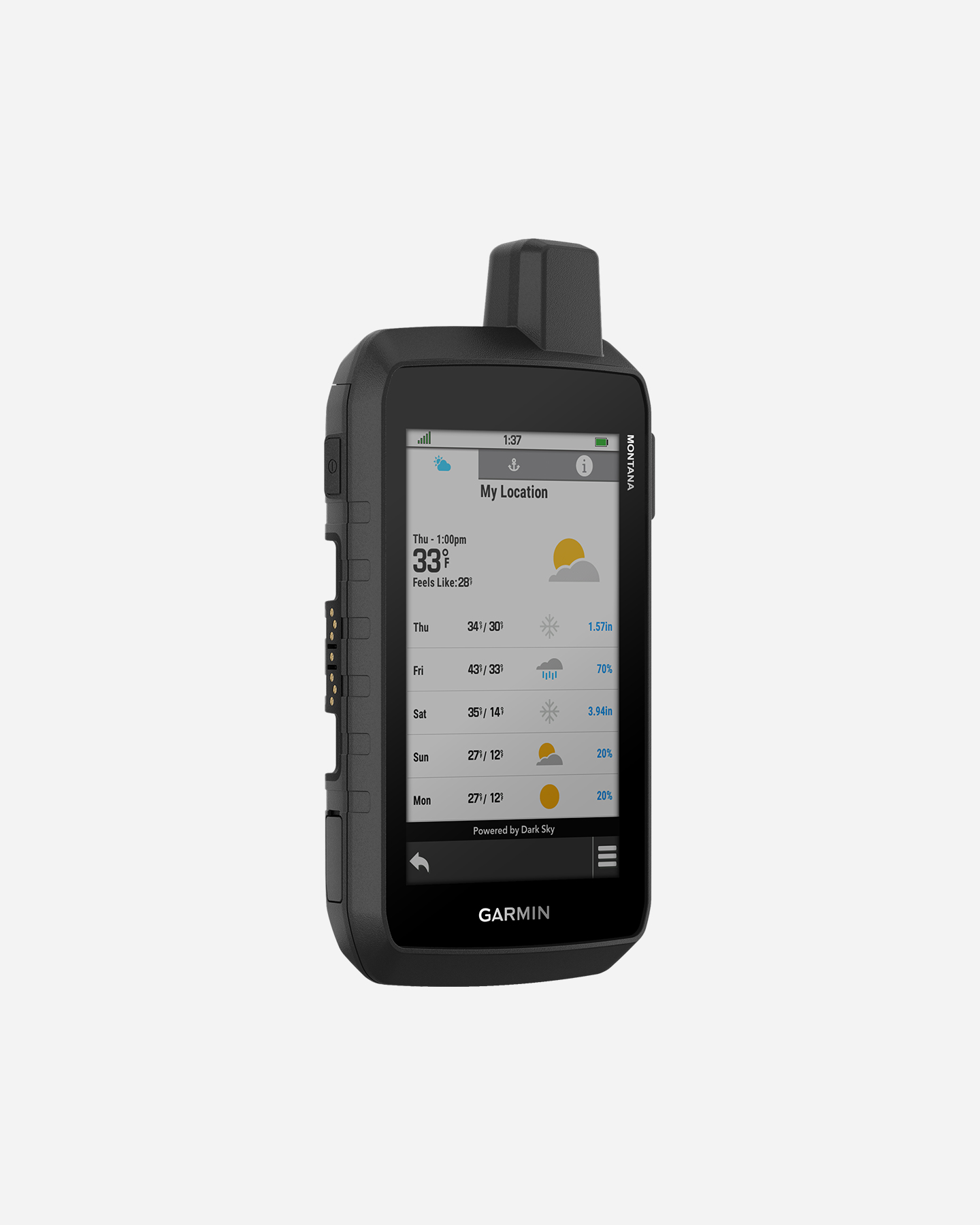 Dispositivo gps GARMIN MONTANA 760I  - Nero - 3 | Cisalfa Sport