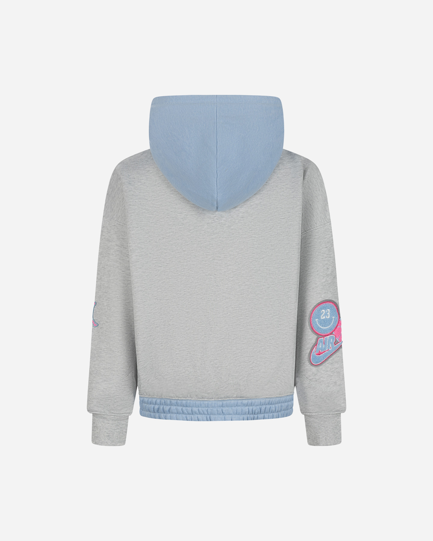 Felpa NIKE JORDAN COLOR BLOCK JR - Grigio - 1 | Cisalfa Sport