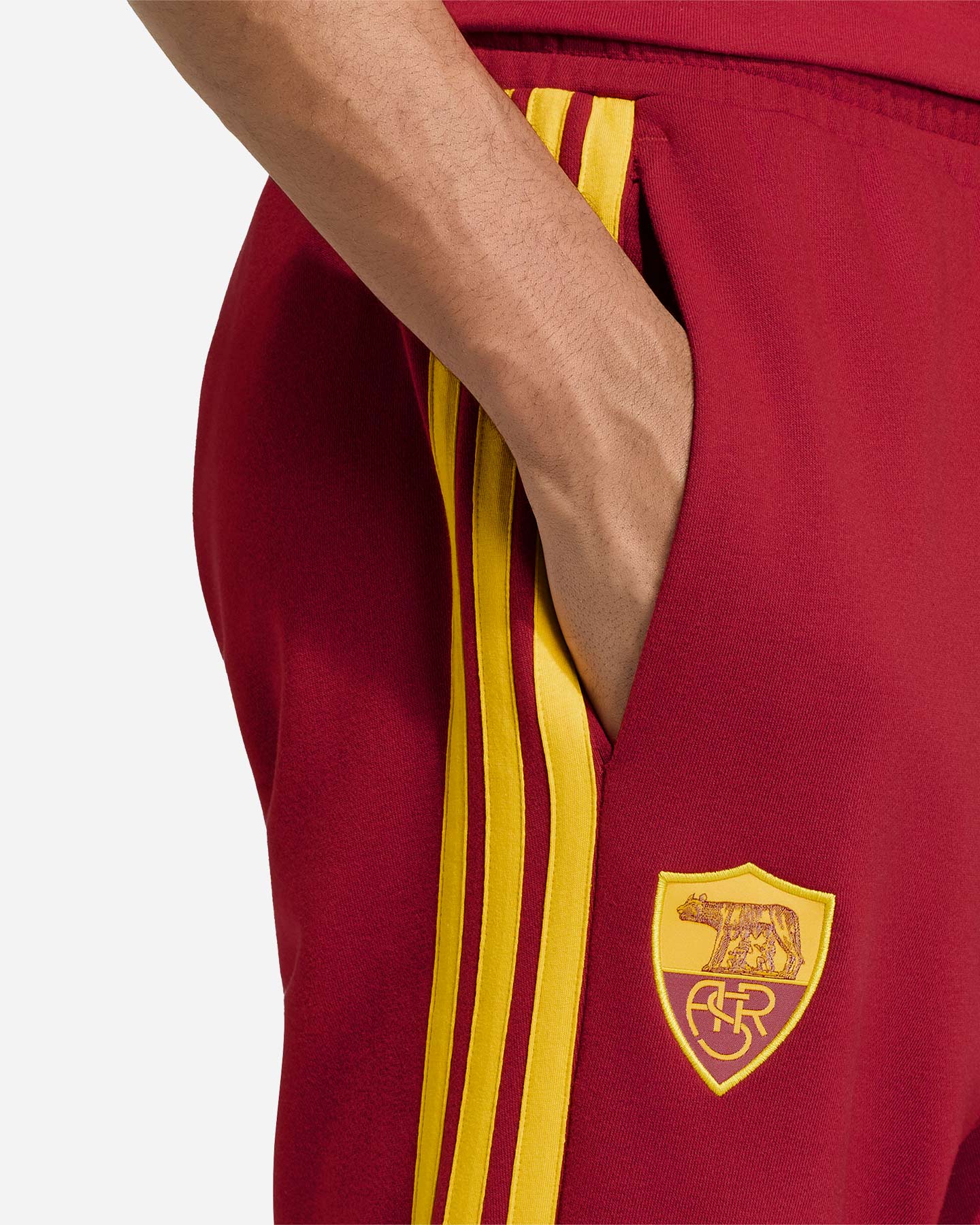 Abbigliamento calcio ufficiale ADIDAS ROMA DNA 26-27 M - Rosso - 4 | Cisalfa Sport