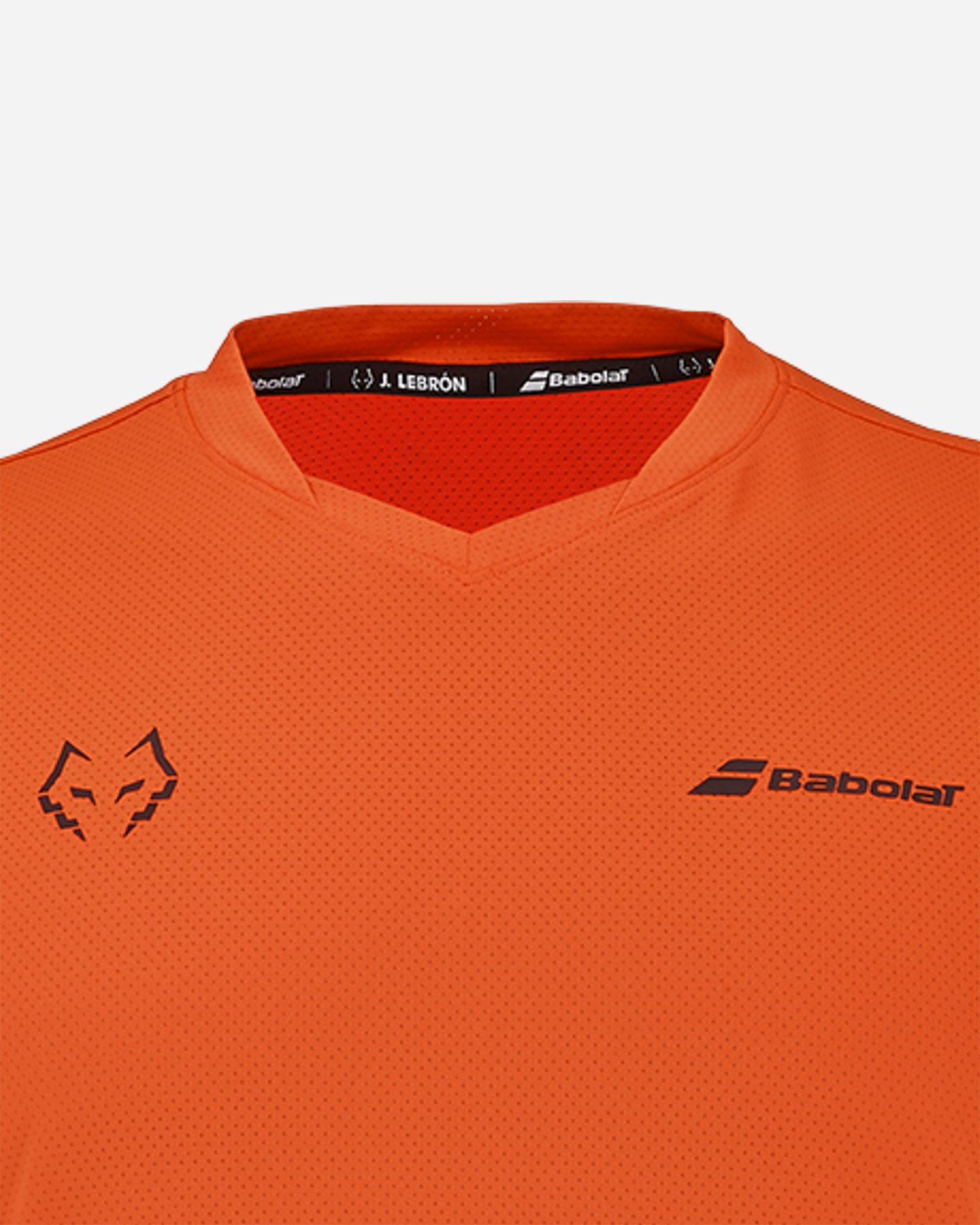 T-shirt tennis BABOLAT JUAN LEBRON M - Arancione - 3 | Cisalfa Sport