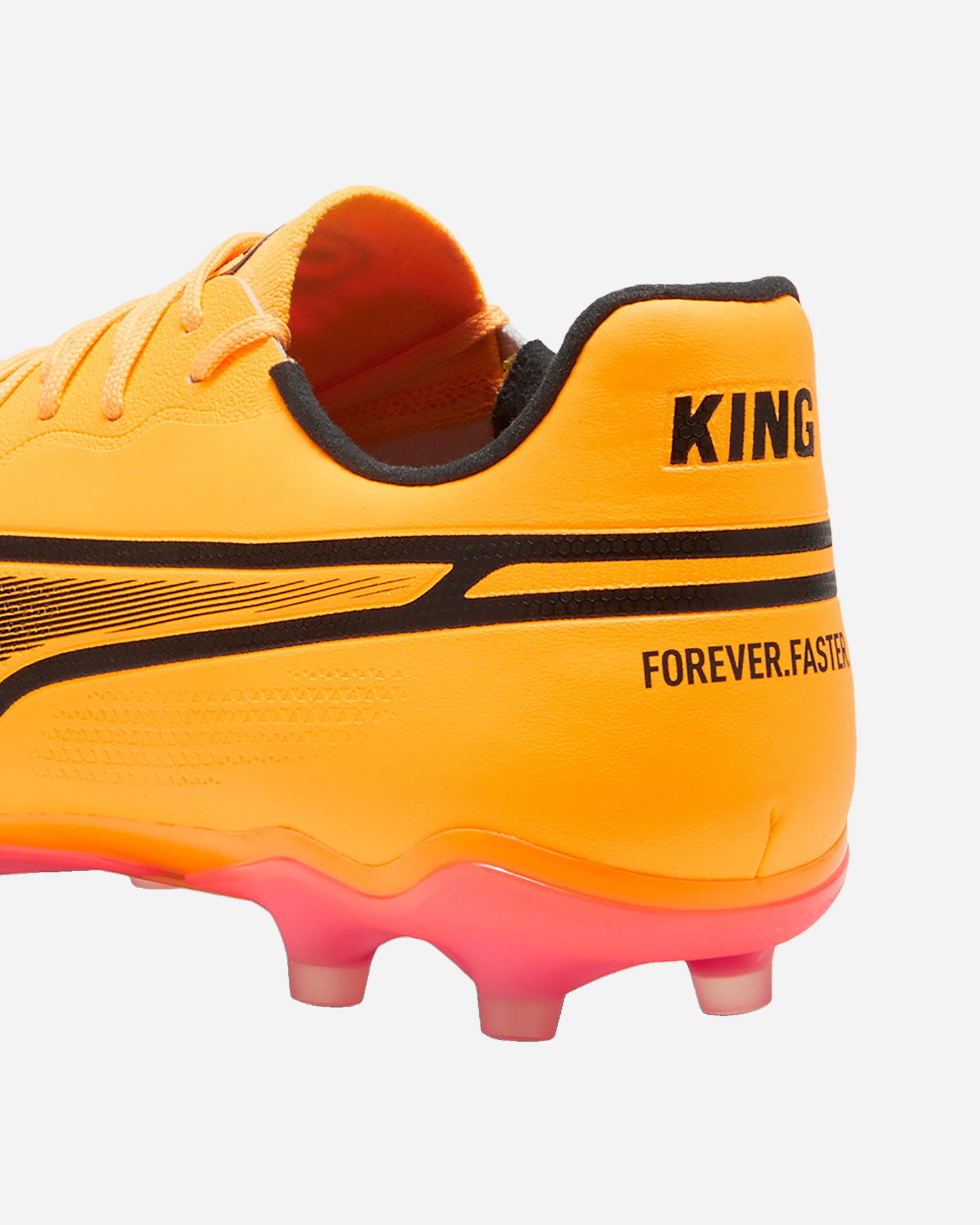 Scarpe calcio PUMA KING PRO FG-AG M - Arancione - 5 | Cisalfa Sport