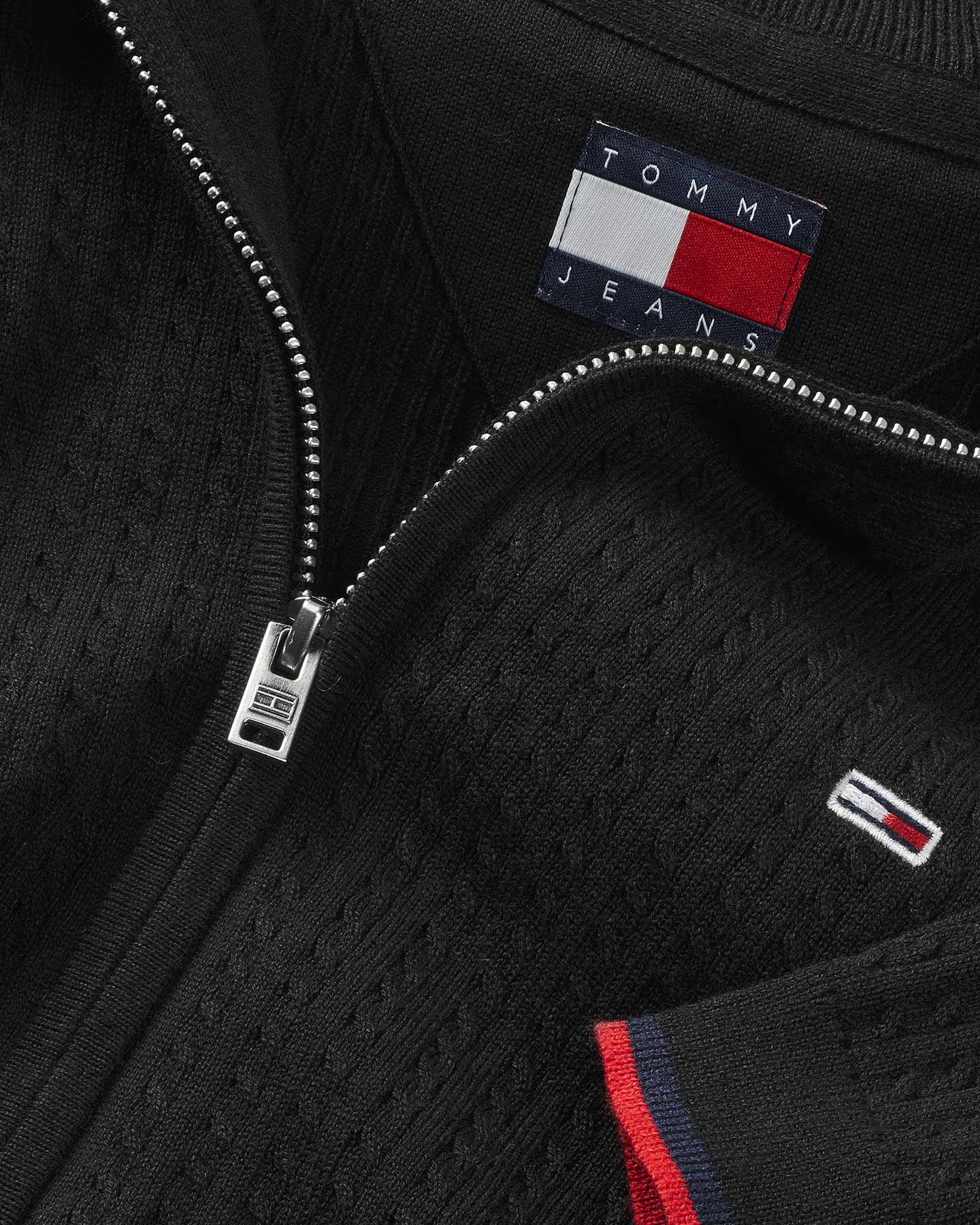 Cardigan TOMMY HILFIGER ZIP W - Nero - 5 | Cisalfa Sport
