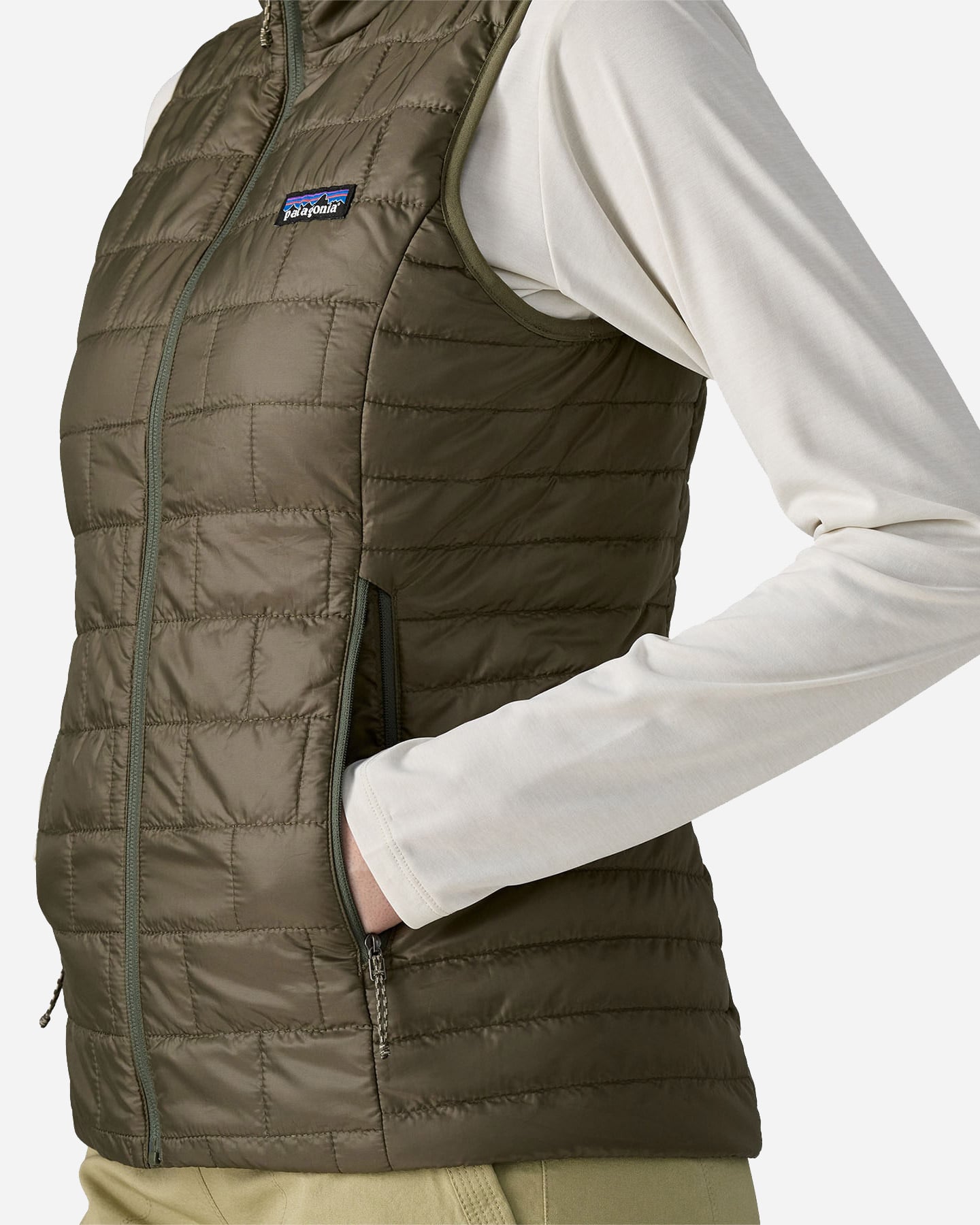 Gilet PATAGONIA NANO PUFF W - Verde - 3 | Cisalfa Sport