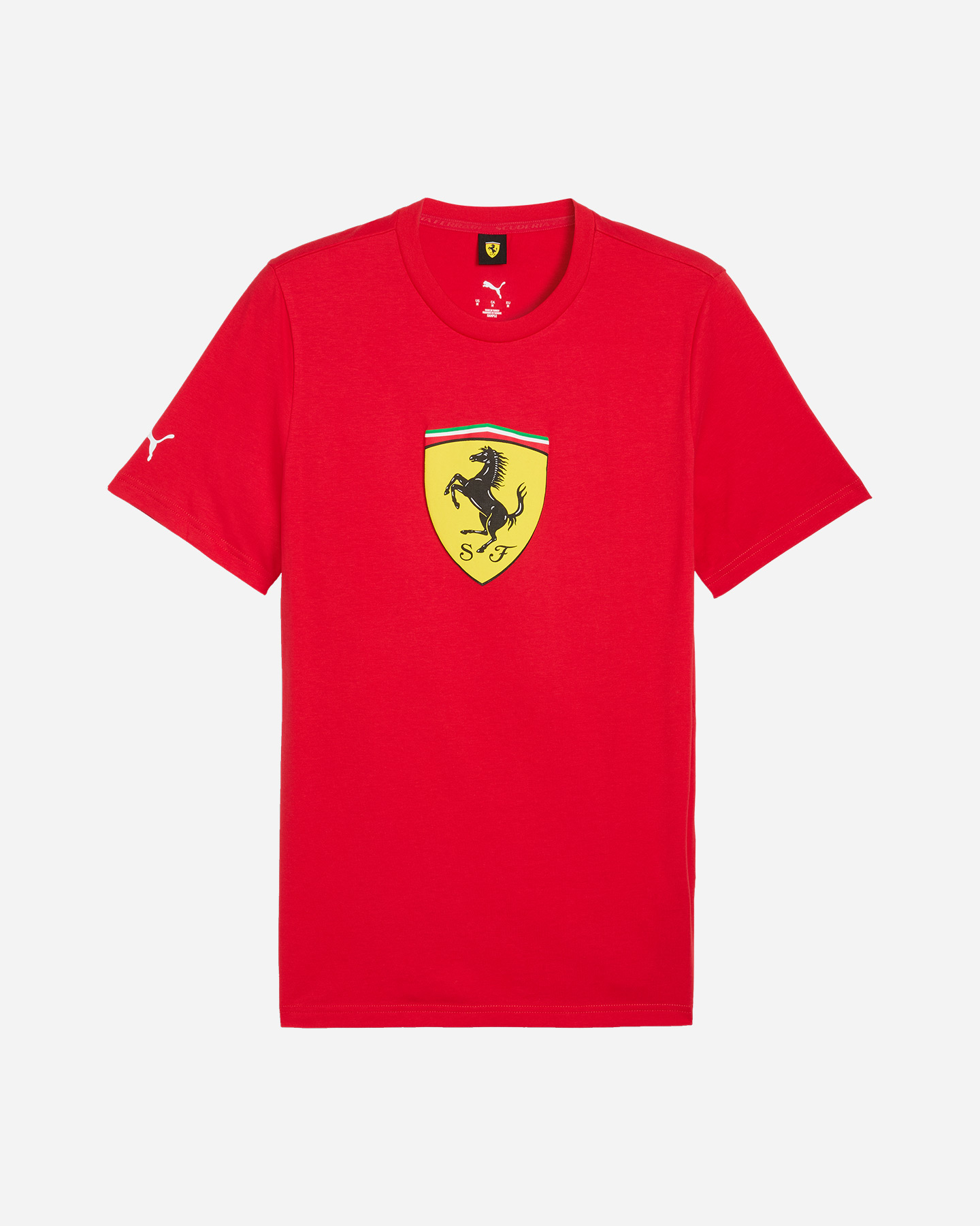 Fanwear PUMA FERRARI SPORTSW COLORED SHIELD M - Rosso - 0 | Cisalfa Sport