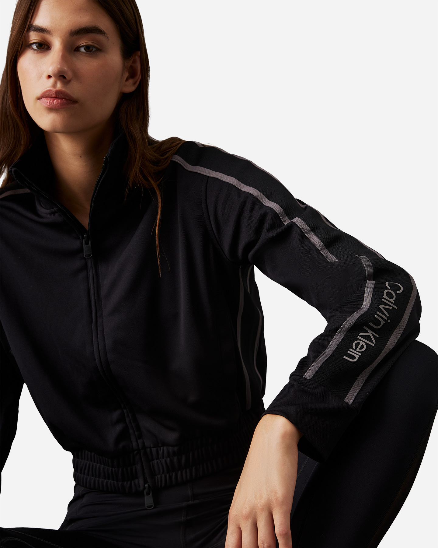 Felpa CALVIN KLEIN SPORT TAPE W - Nero - 3 | Cisalfa Sport