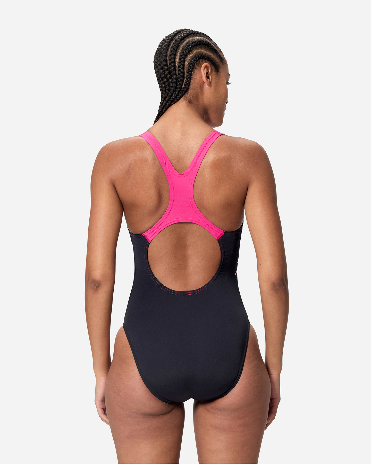 Costume piscina SPEEDO MEDLEY LOGO MEDALIST W - Grigio - 3 | Cisalfa Sport