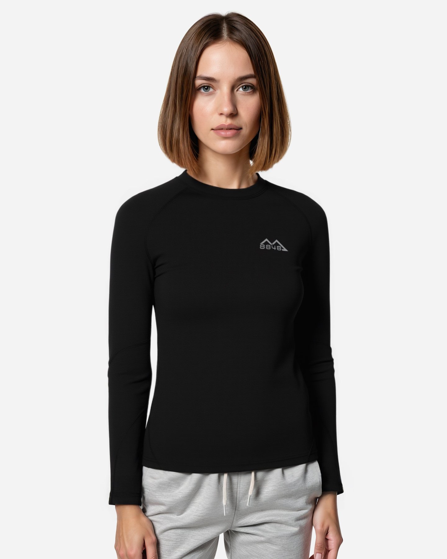 Maglia intimo tecnico 8848 MOUNTAIN ESSENTIAL W - Nero - 2 | Cisalfa Sport