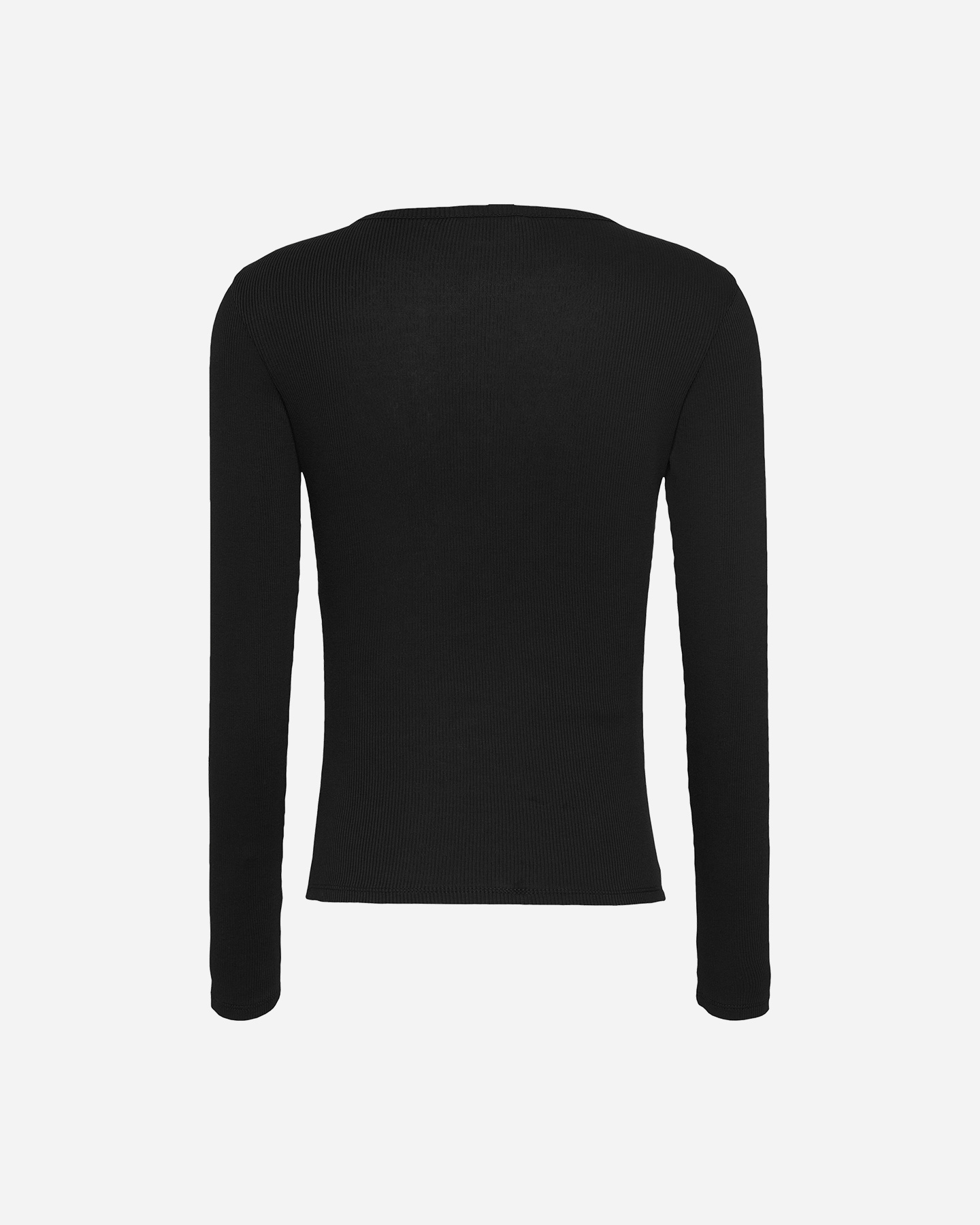 T-shirt TOMMY HILFIGER SLIM BUTTON W - Nero - 1 | Cisalfa Sport