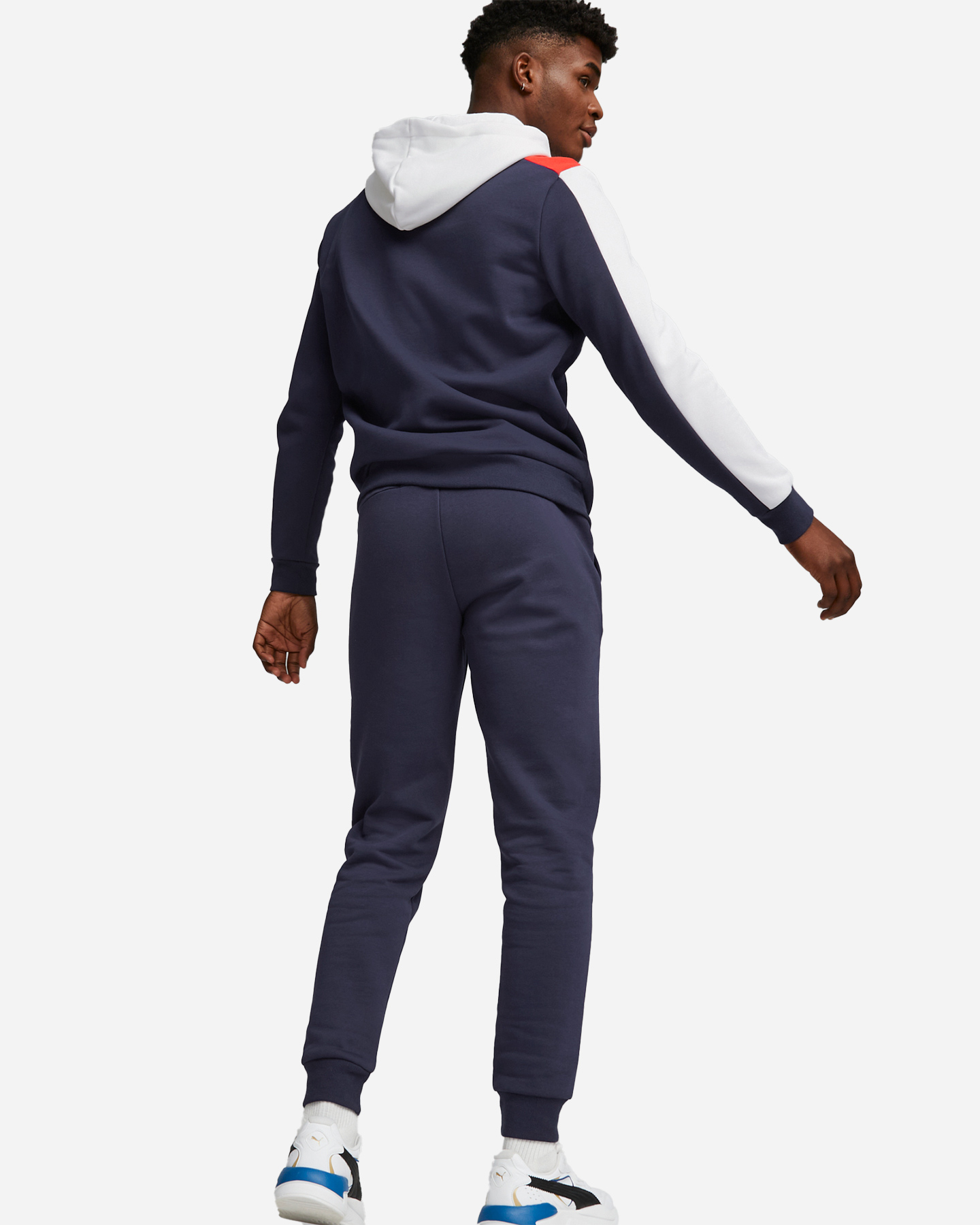 Tuta PUMA COLOR BLOCK FG C/CAP M - Blu - 3 | Cisalfa Sport