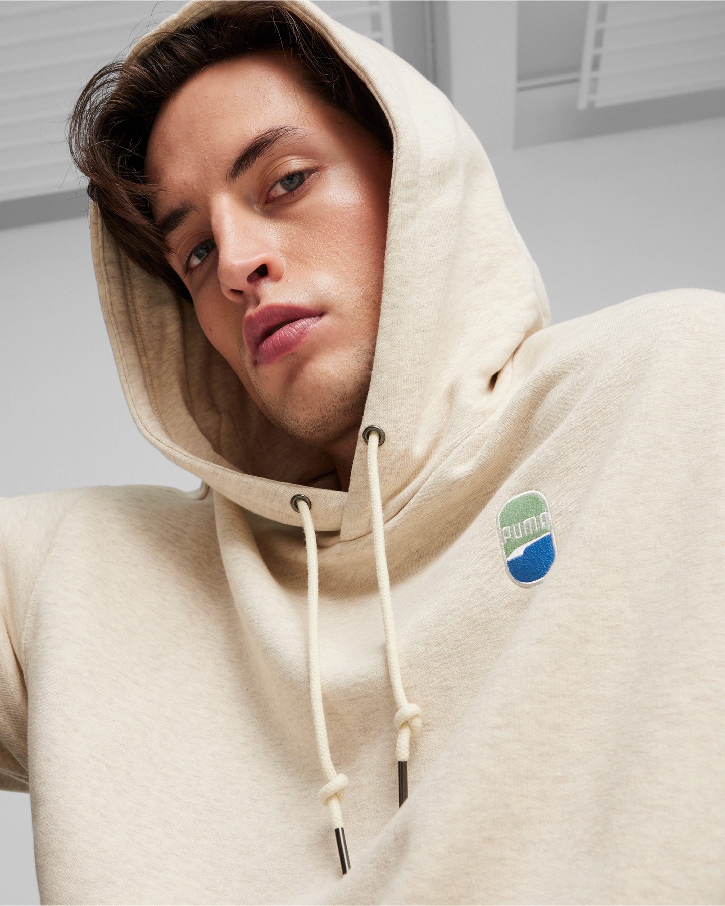 Felpa PUMA DOWNTOWN 180 M - Beige - 4 | Cisalfa Sport