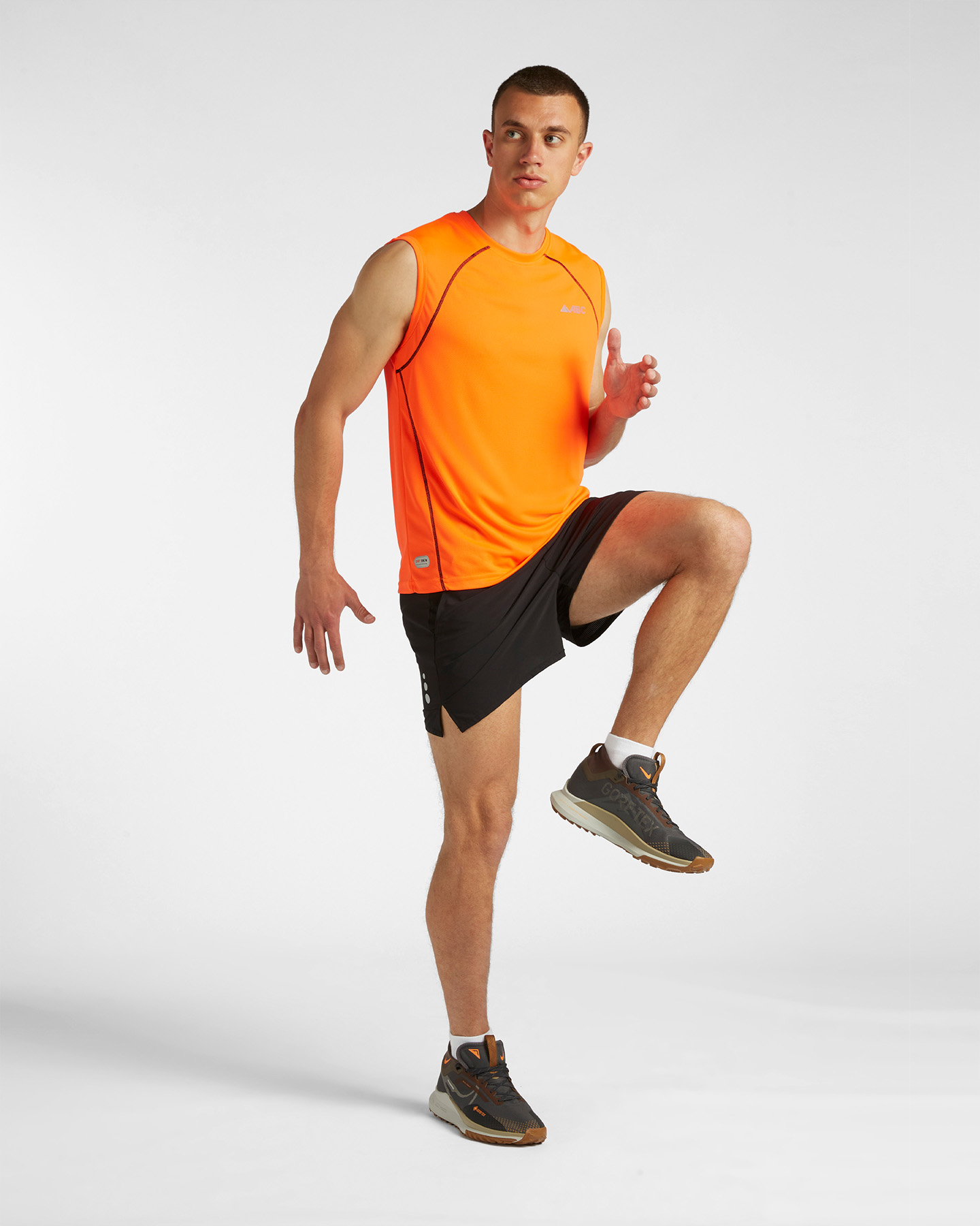 Canotta running ABC RUNNING M - Arancione - 1 | Cisalfa Sport