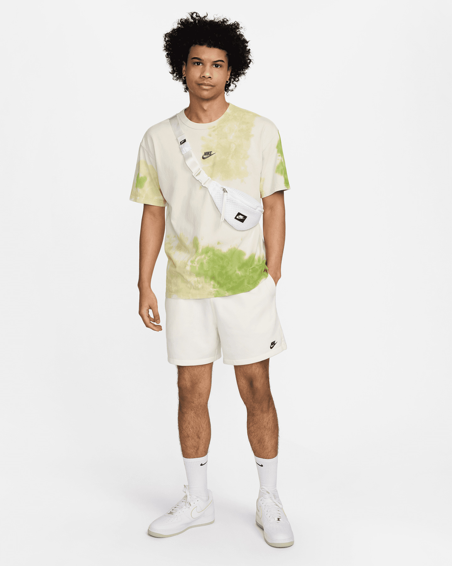 Pantaloncini NIKE CLUB FLOW M - Beige - 4 | Cisalfa Sport