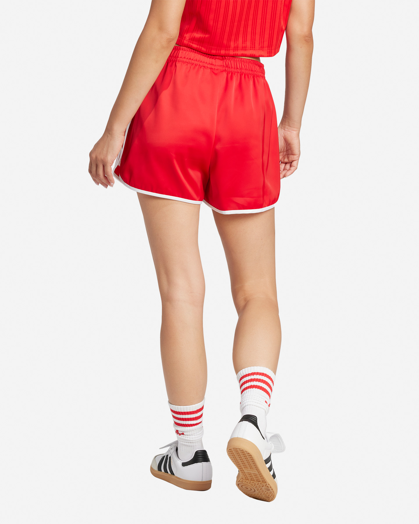 Bermuda ADIDAS ORIGINALS W - Rosso - 2 | Cisalfa Sport