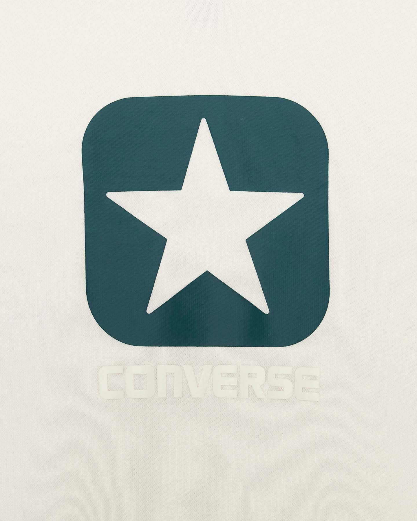Felpa CONVERSE SQUARE LOGO M - Bianco - 2 | Cisalfa Sport