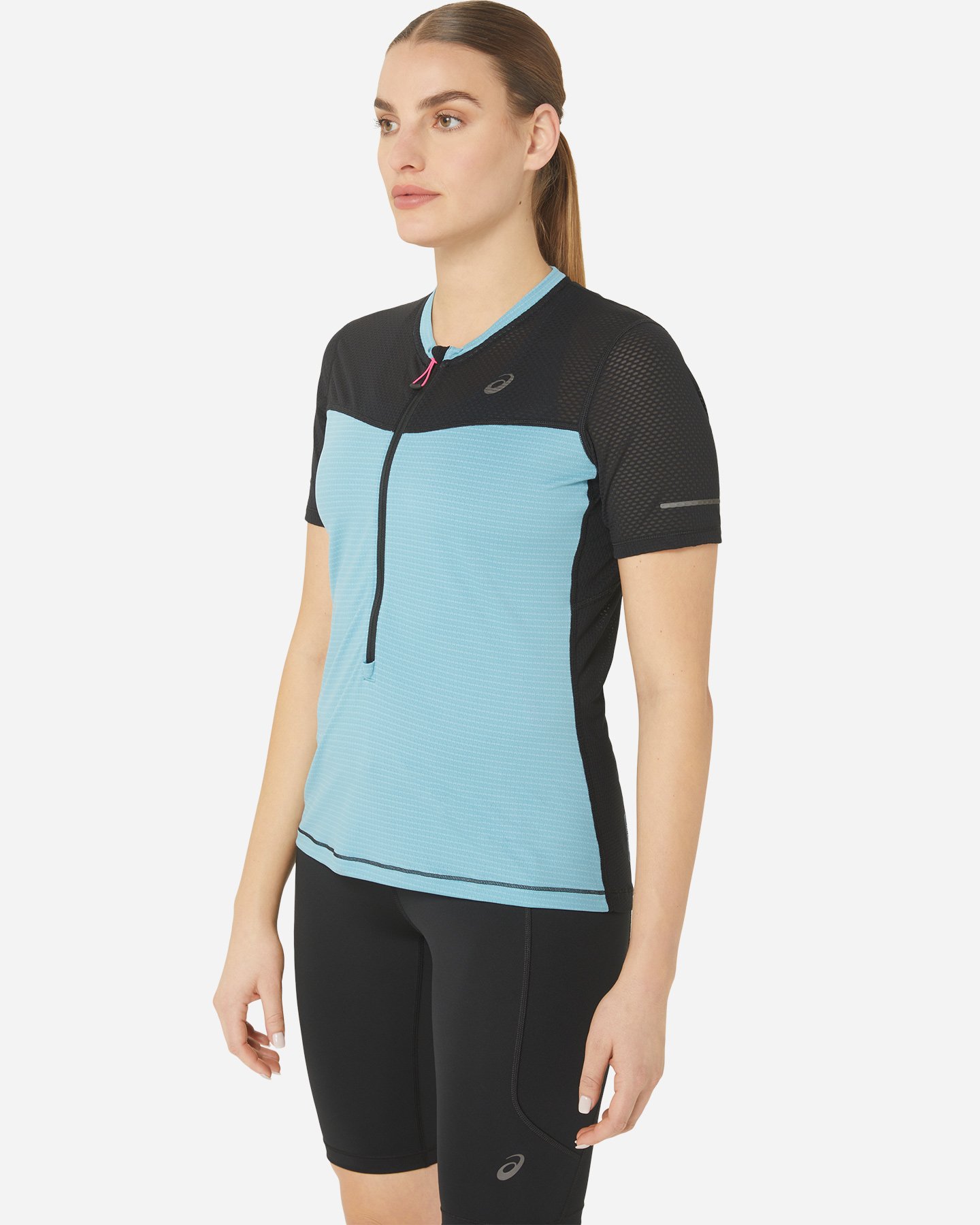 T-shirt running ASICS FUJITRAIL W - Nero - 2 | Cisalfa Sport