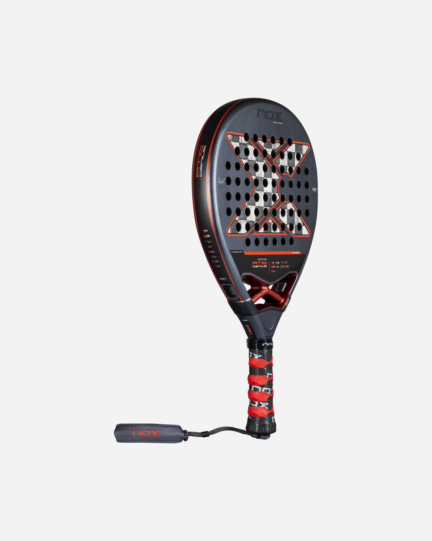 Racchetta padel performance NOX AT10 GENIUS 18K  - Nero - 1 | Cisalfa Sport