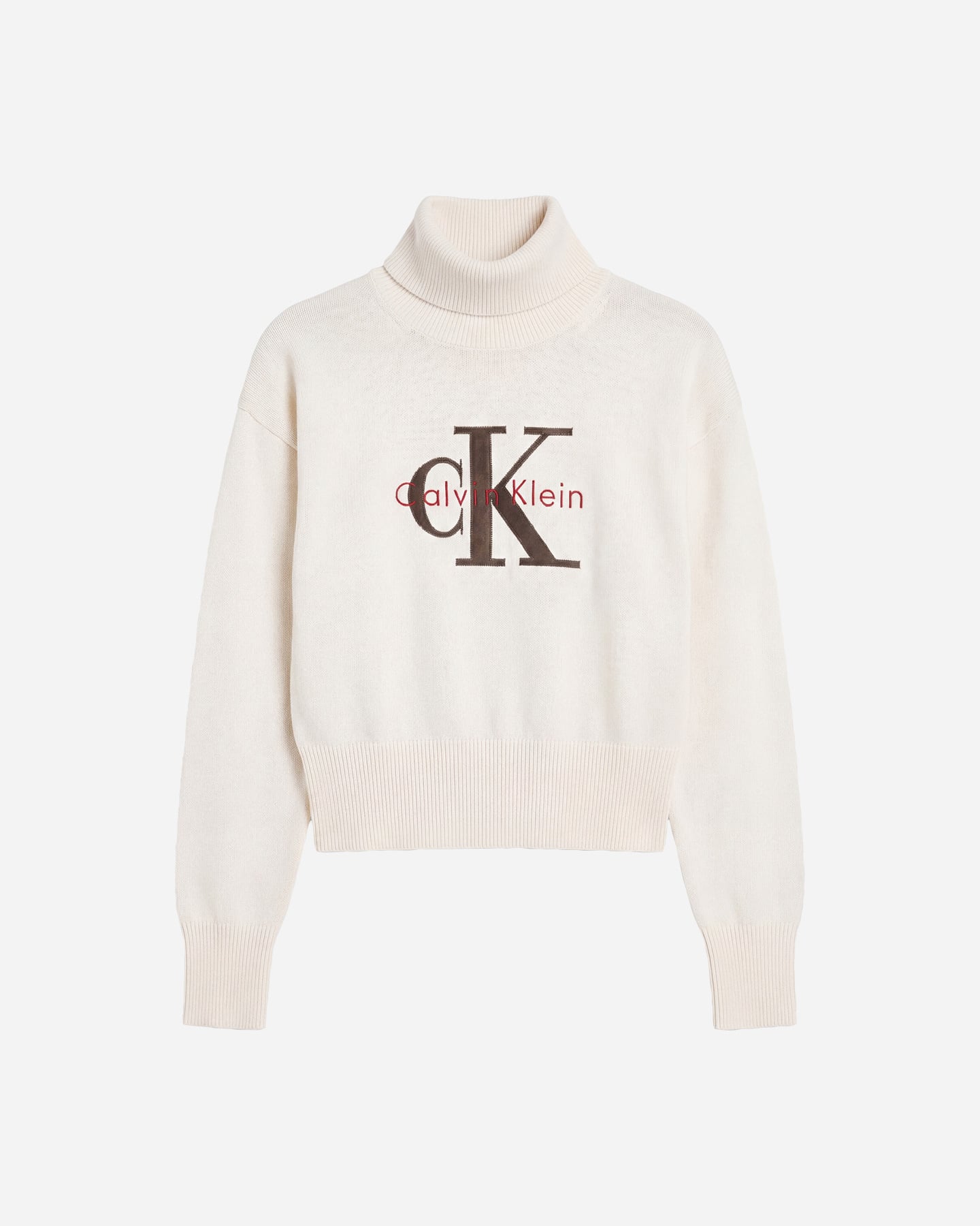 Calvin Klein Jeans Classic W - Maglione - Donna - Bianco
