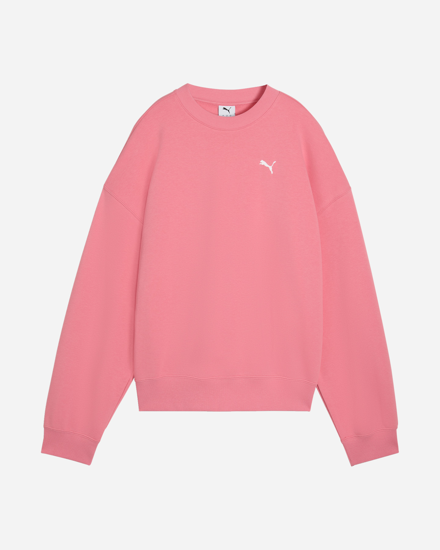 Felpa PUMA WARDROBE ESSENTIALS W - Rosa - 0 | Cisalfa Sport