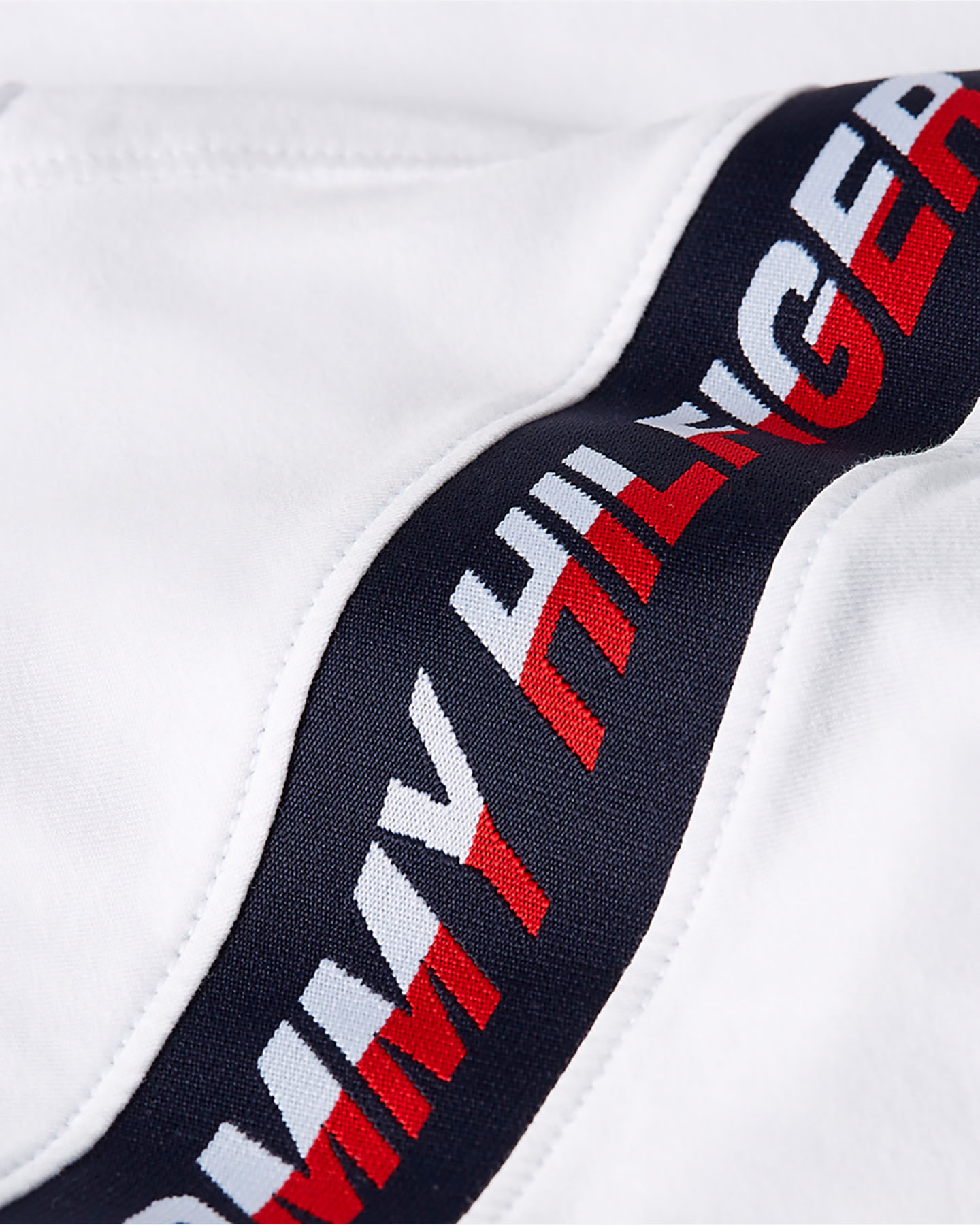 T-shirt TOMMY HILFIGER TAPE M - Bianco - 2 | Cisalfa Sport