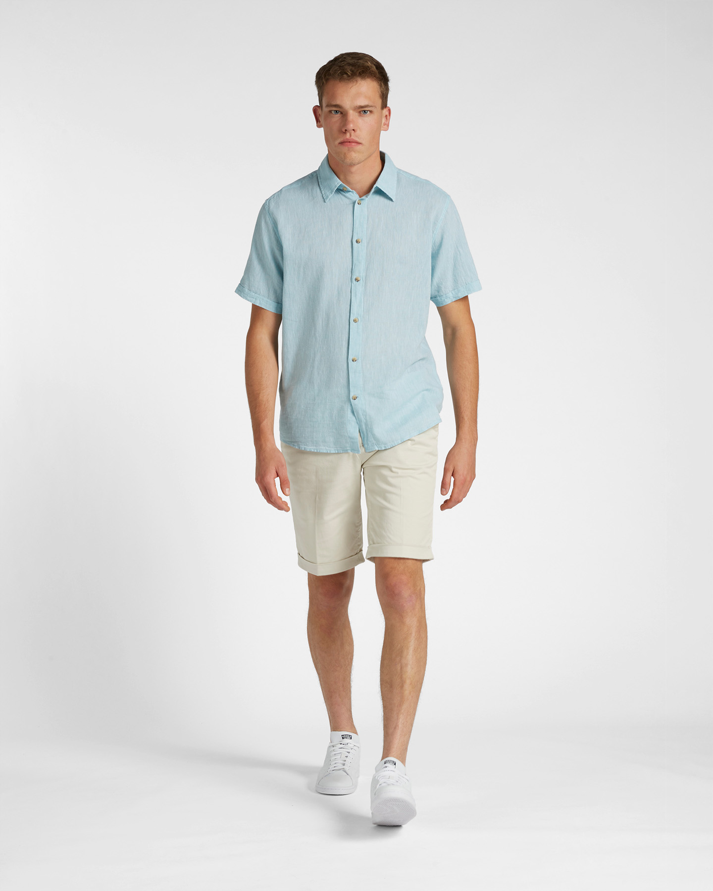 Camicia DACK'S LINEN COLLECTION M - Azzurro - 3 | Cisalfa Sport