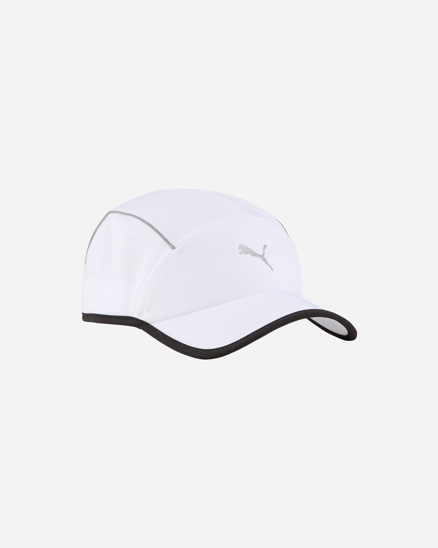 Cappellino running PUMA RUNNER SHORT VISOR 5  - Bianco - 0 | Cisalfa Sport