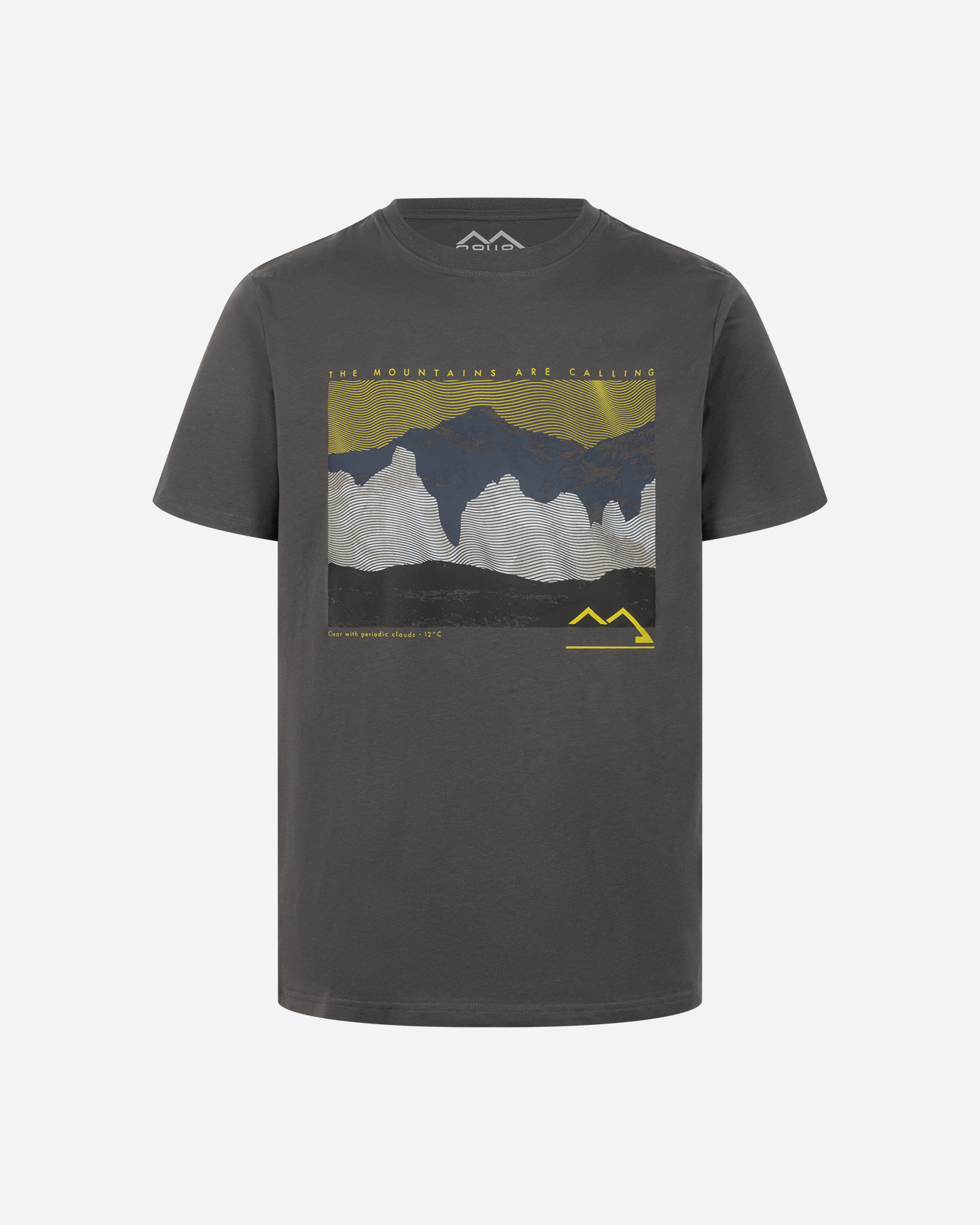 T-shirt 8848 MOUNTAIN ESSENTIAL M - Grigio - 0 | Cisalfa Sport