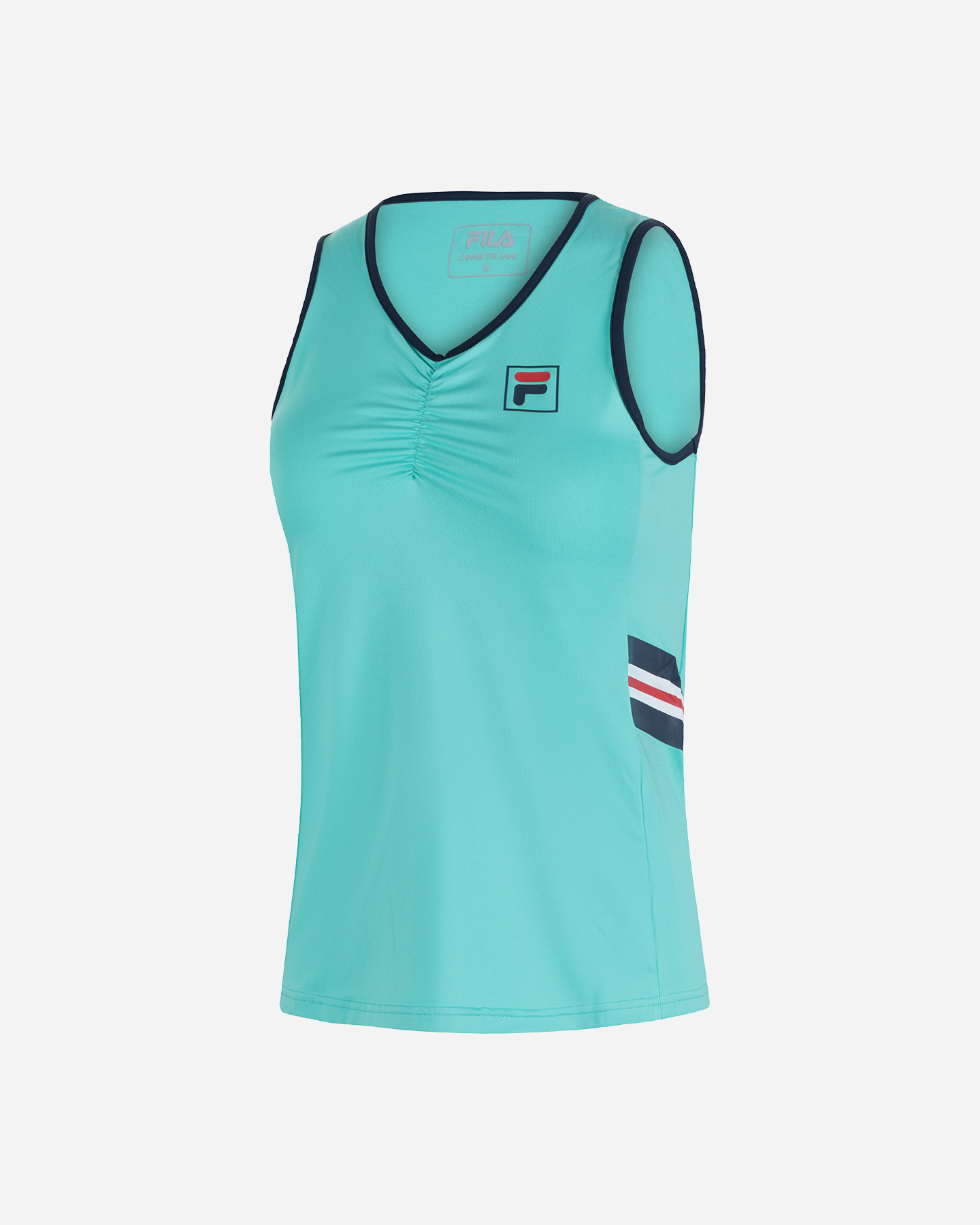 T-shirt tennis FILA MATCH LINE W - Azzurro - 0 | Cisalfa Sport