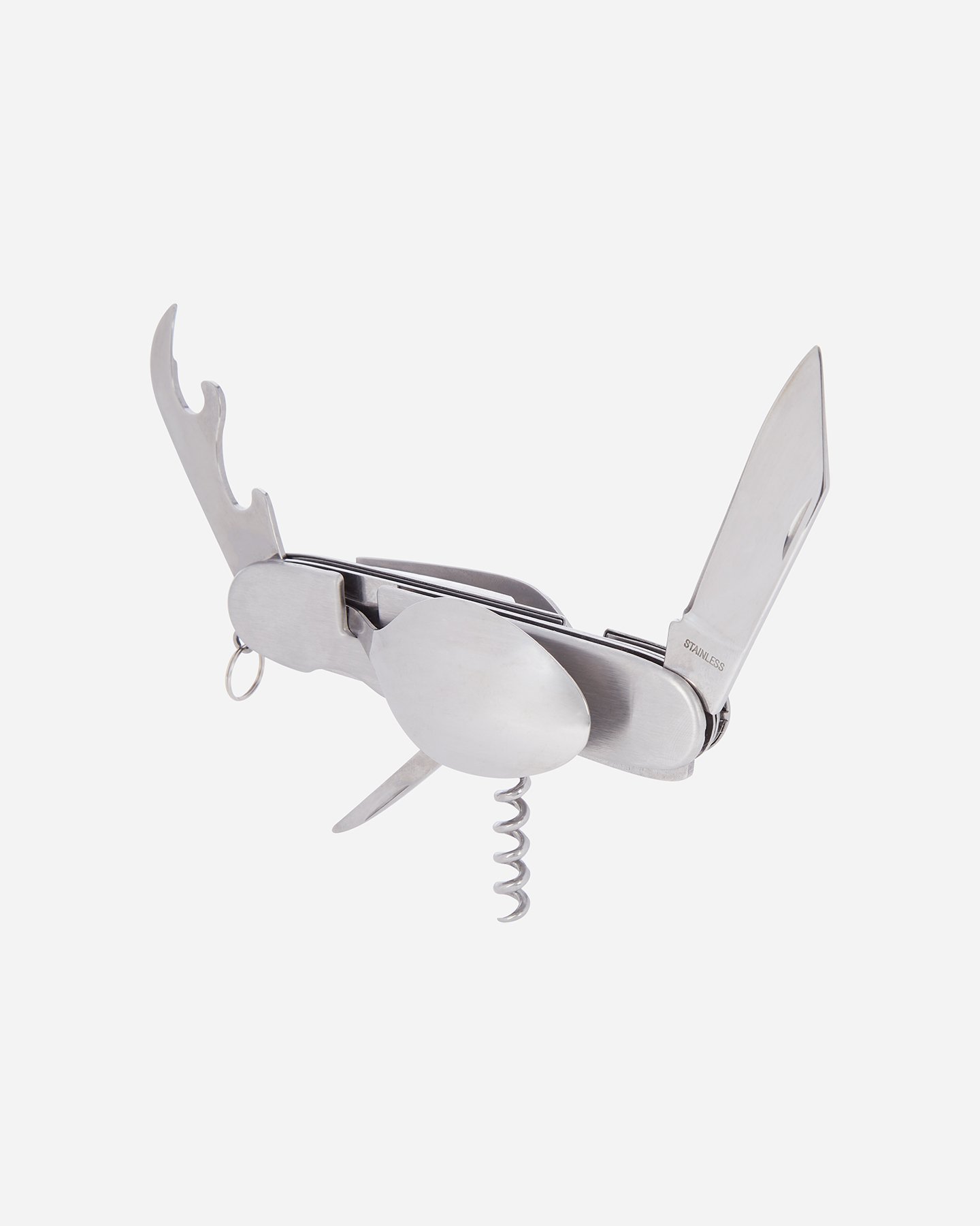 Posate campeggio MCKINLEY TRAVEL STAINLESS STEEL - Argento - 1 | Cisalfa Sport