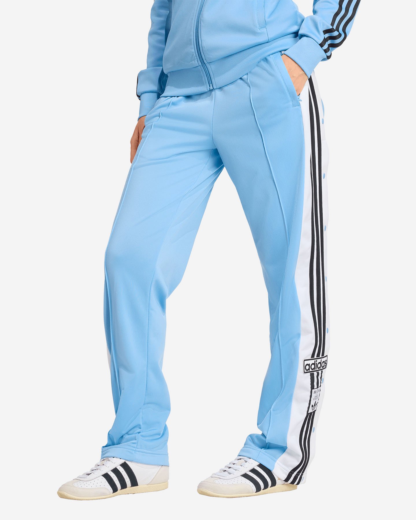 Pantalone ADIDAS ORIGINAL ADIBREAK W - Azzurro - 1 | Cisalfa Sport