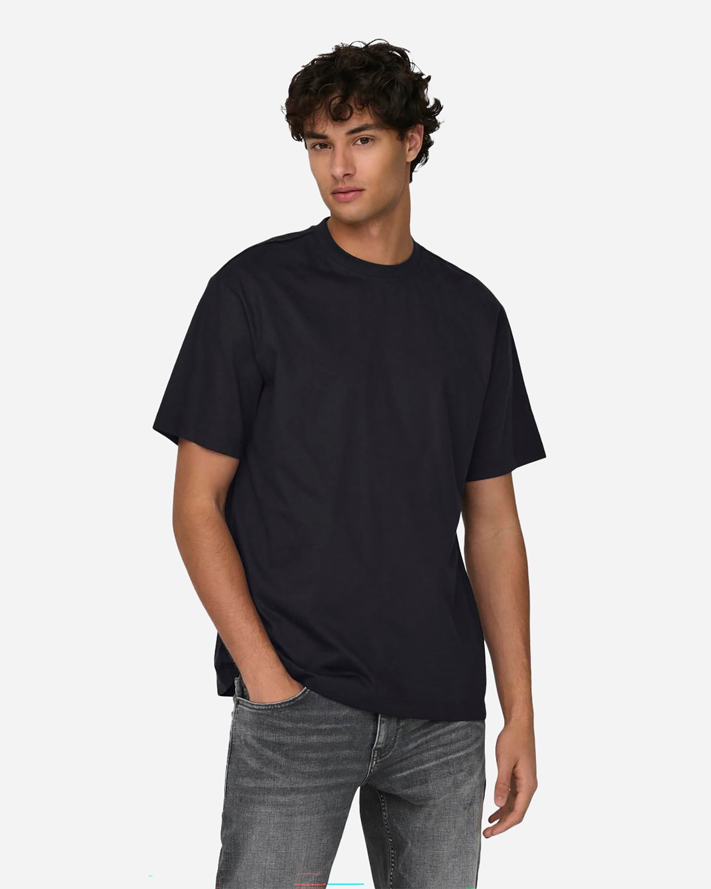 T-shirt ONLY & SONS FRED RELAXED FIT M - Nero - 2 | Cisalfa Sport