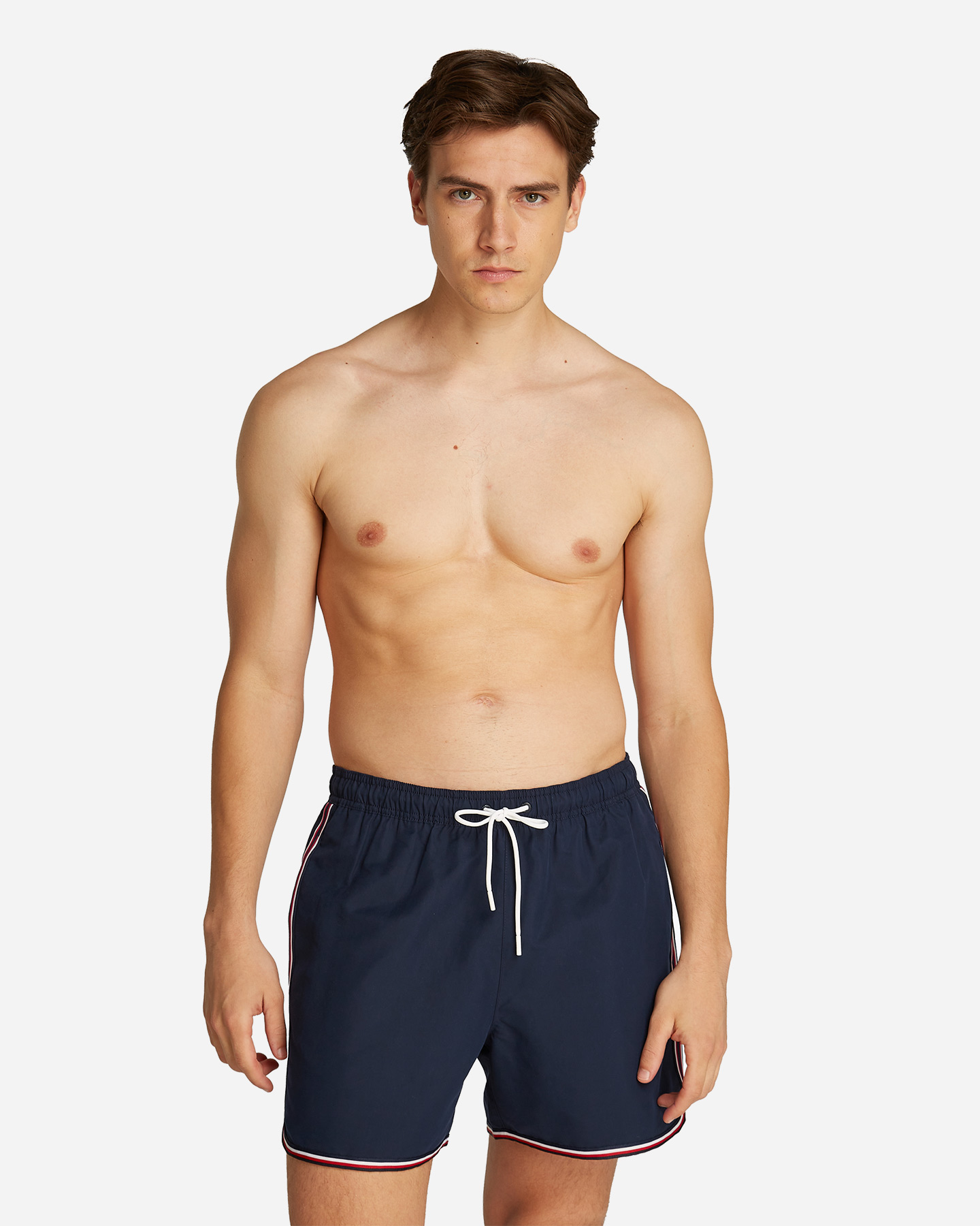 Boxer mare TOMMY HILFIGER BOXER BORDATO DOPPIA BANDA M - Blu - 2 | Cisalfa Sport
