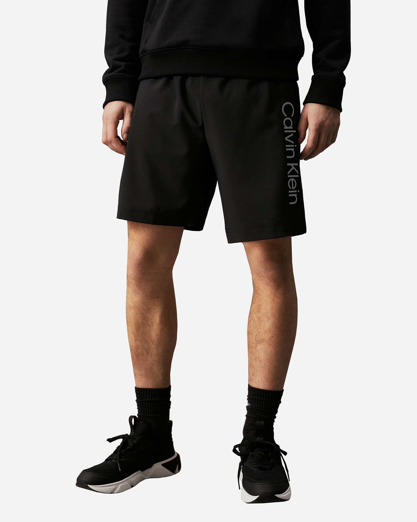Pantaloncini CALVIN KLEIN SPORT 7" INSEAM LOGO M - Nero - 0 | Cisalfa Sport