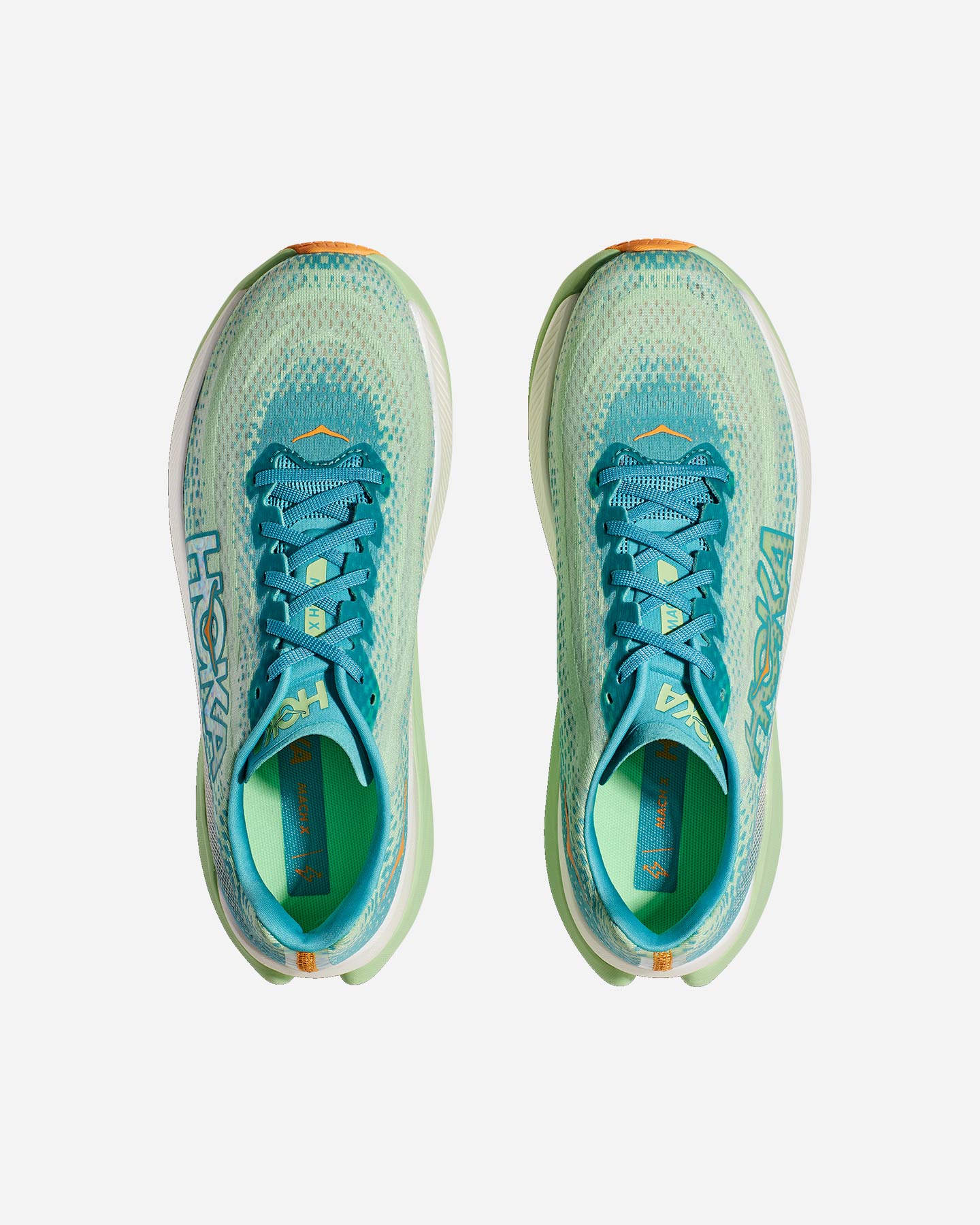 Scarpe running HOKA MACH X M - Verde - 3 | Cisalfa Sport