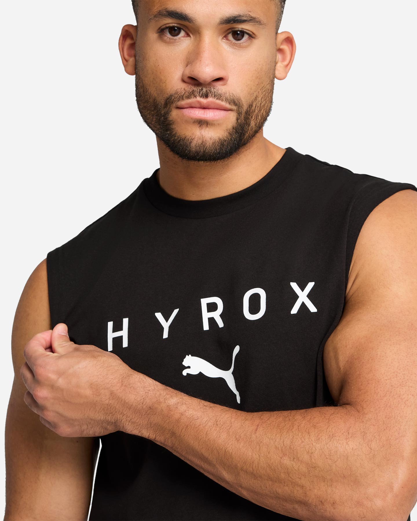 Canotta training PUMA HYROX GRAPHIC M - Nero - 5 | Cisalfa Sport