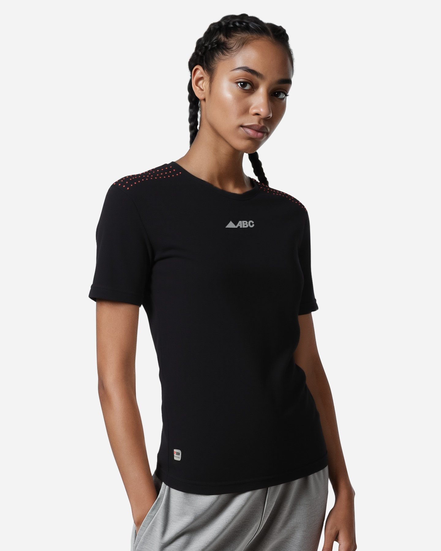 T-shirt running ABC TRAIL W - Nero - 2 | Cisalfa Sport