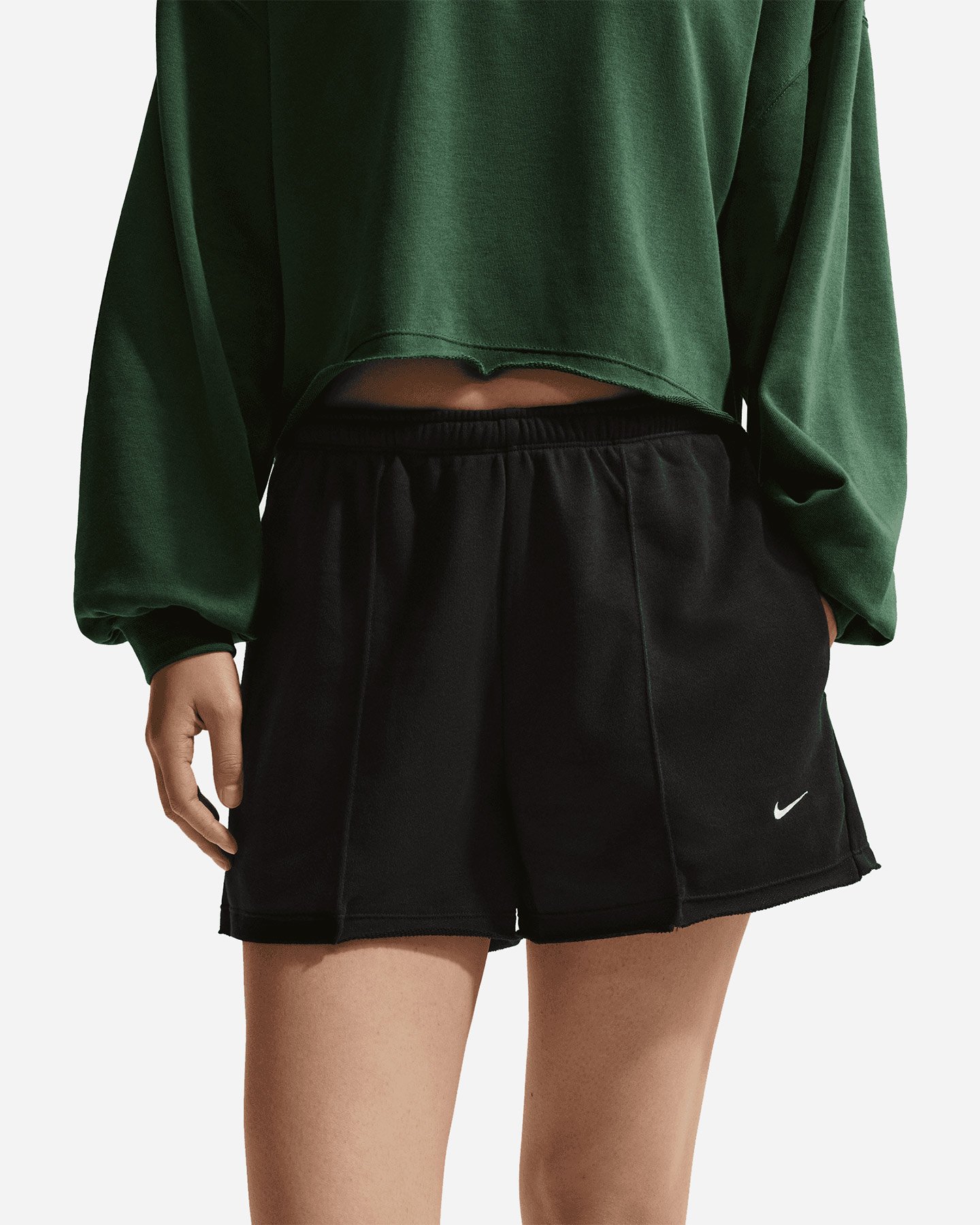 Pantaloncini NIKE CHILL SMALL LOGO W - Nero - 1 | Cisalfa Sport