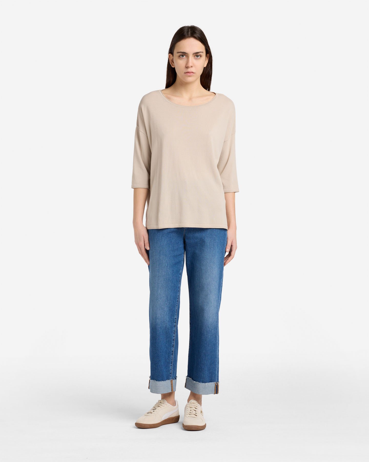 Maglione DACK'S ESSENTIAL W - Beige - 4 | Cisalfa Sport