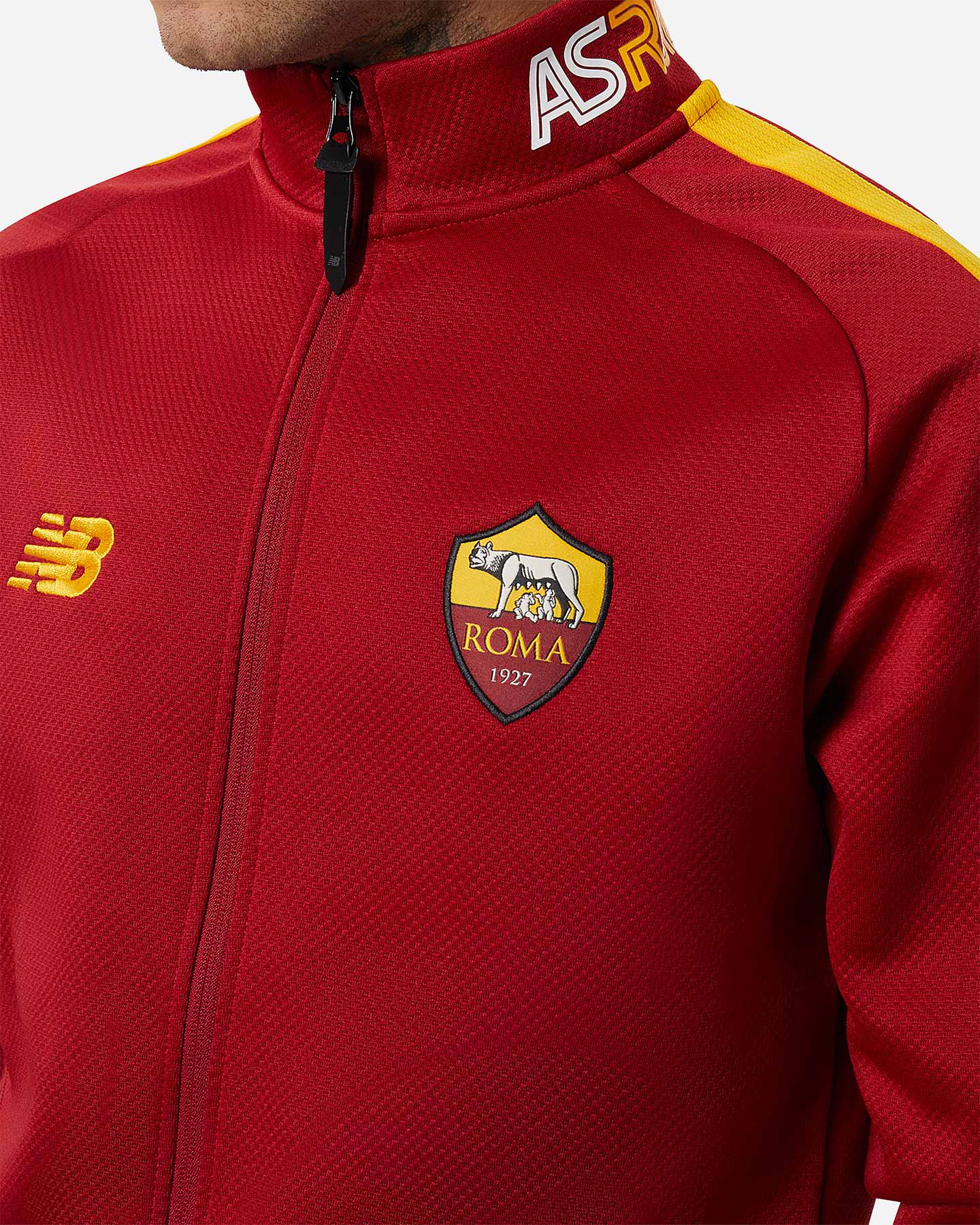 Abbigliamento calcio ufficiale NEW BALANCE ROMA PREMATCH HOME 22-23 M - 5 | Cisalfa Sport